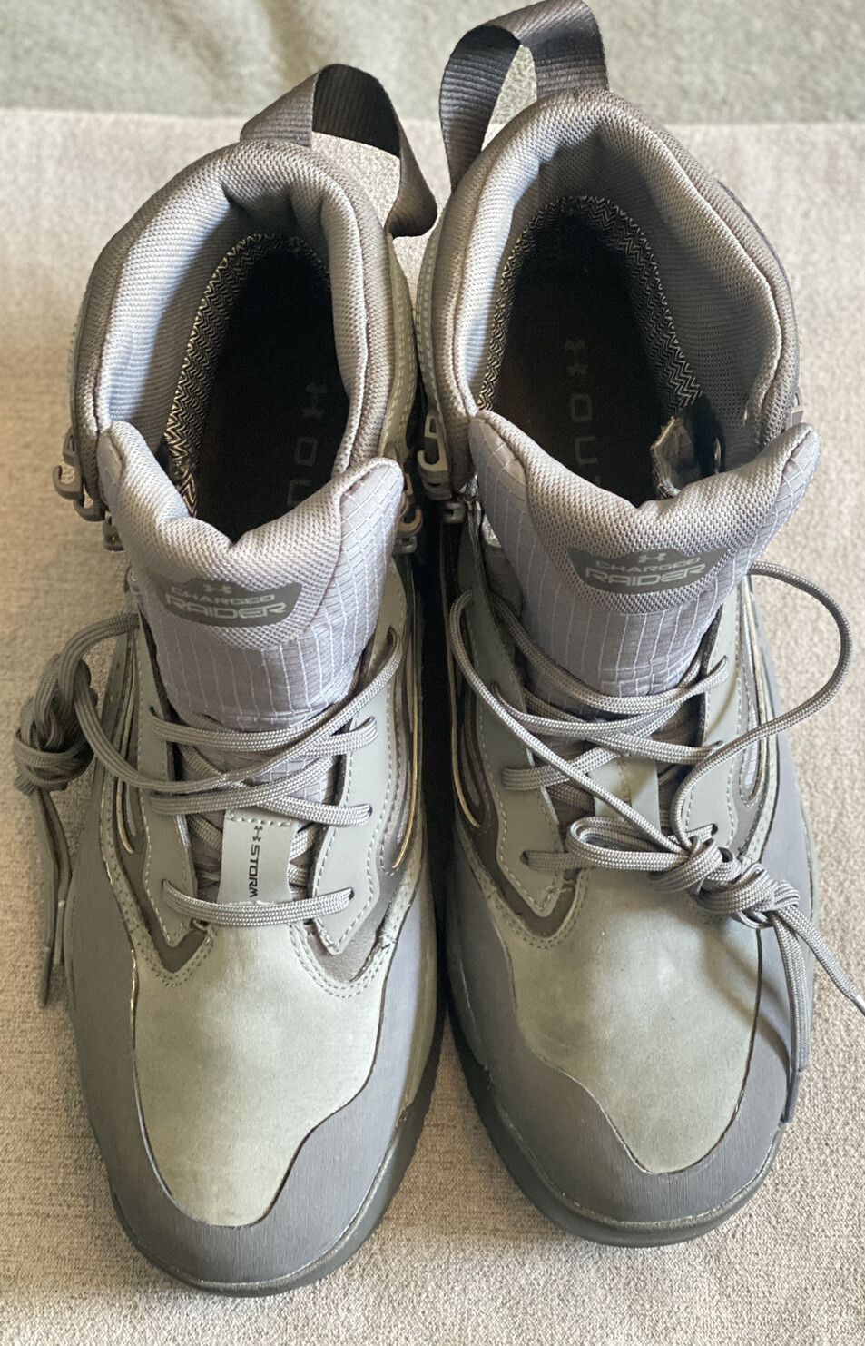 Under Armour Men’s UA Charged Raider Mid Waterproof Hiking Boots 11.5 New