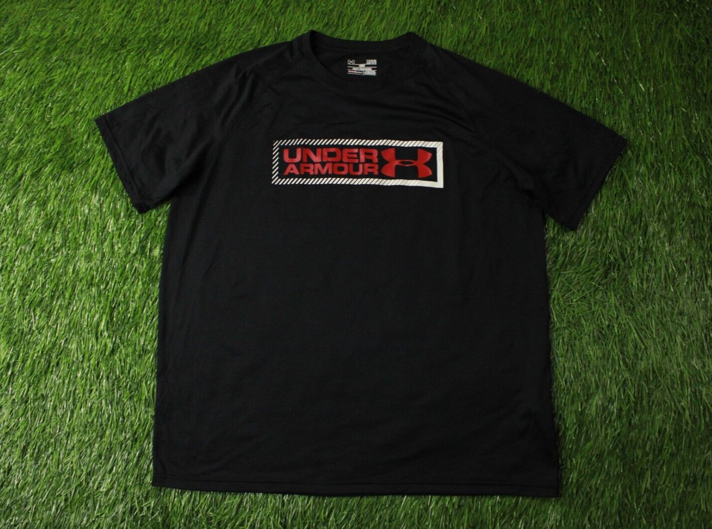 UNDER ARMOUR HEATGEAR MEN TRAINING COMPRESSION SHIRT JERSEY TEE ORIGINAL SIZE L