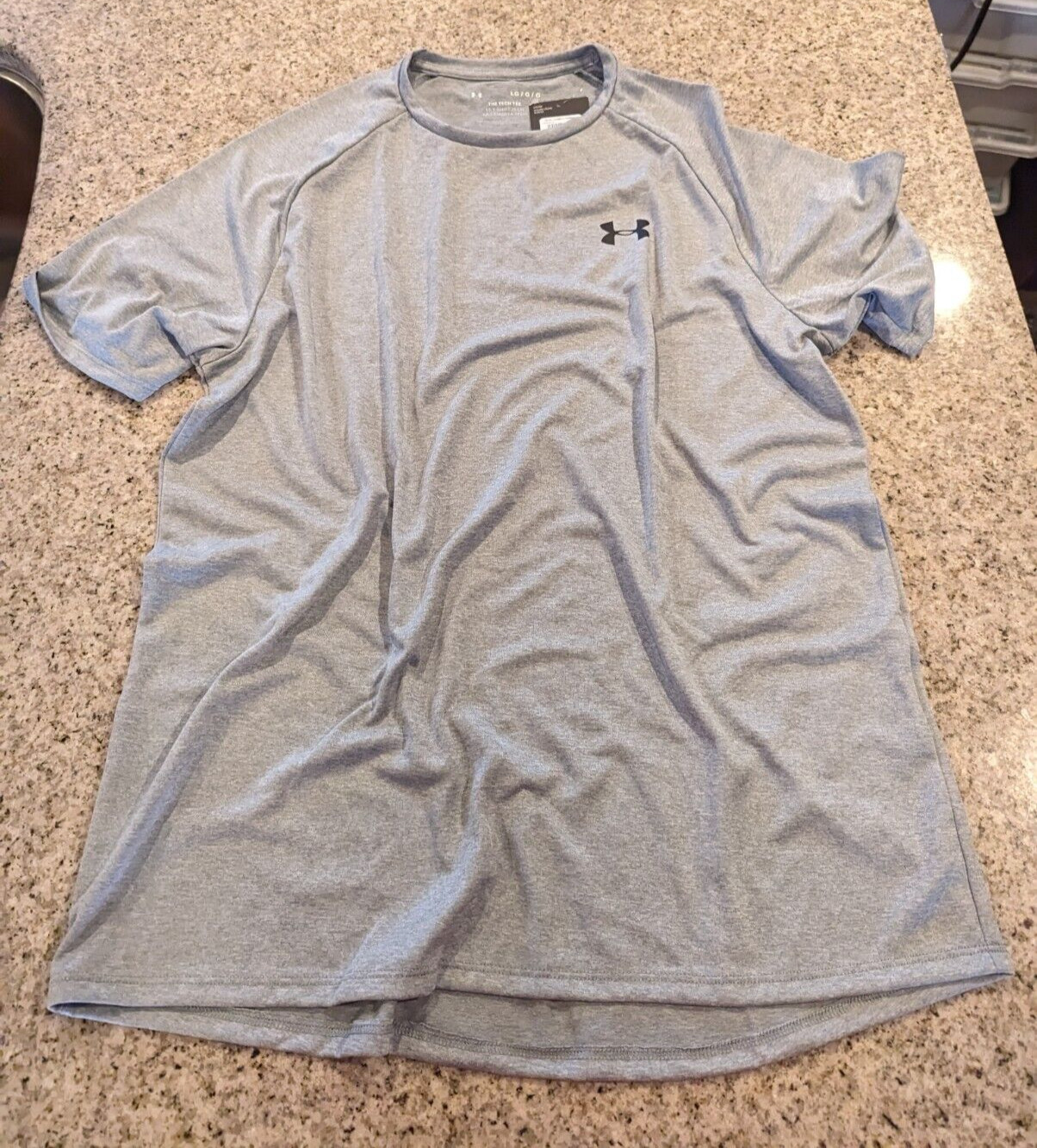 Under Armour Men’s UA Tech 2.0 Short Sleeve Grey LG