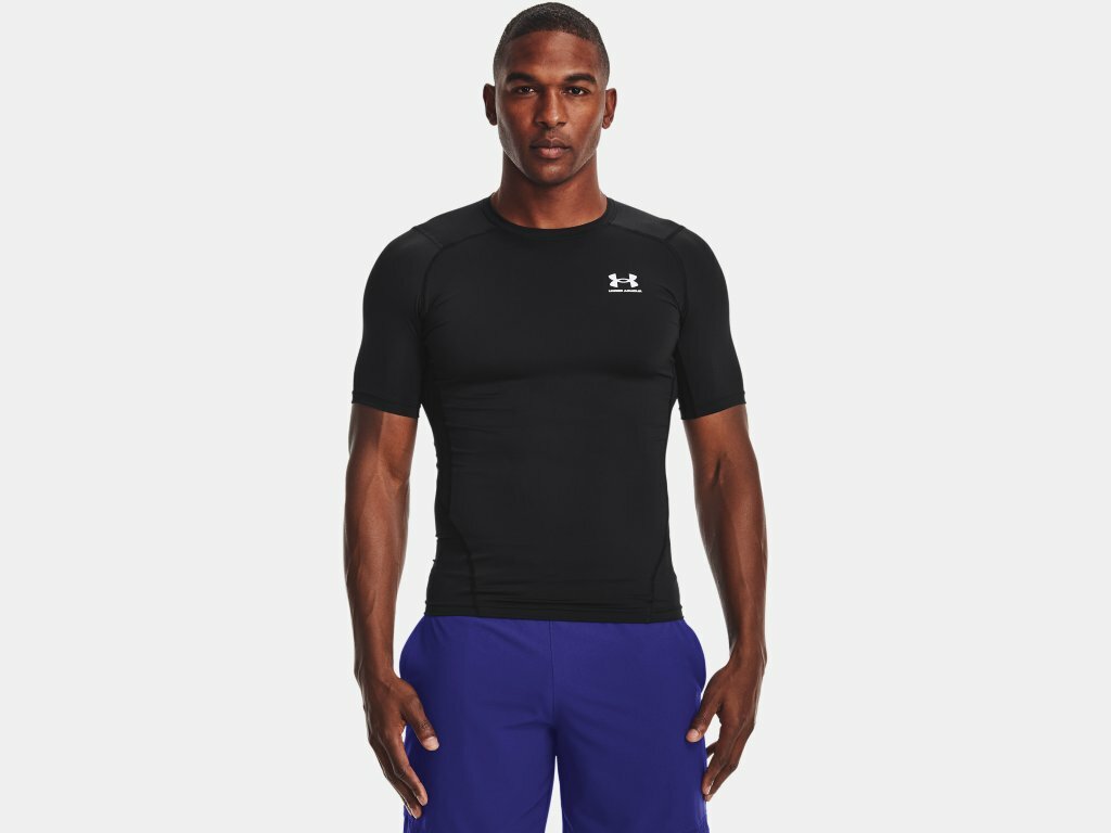 Under Armour Men’s HeatGear Armour Compression Short Sleeve Shirt 1361518-001