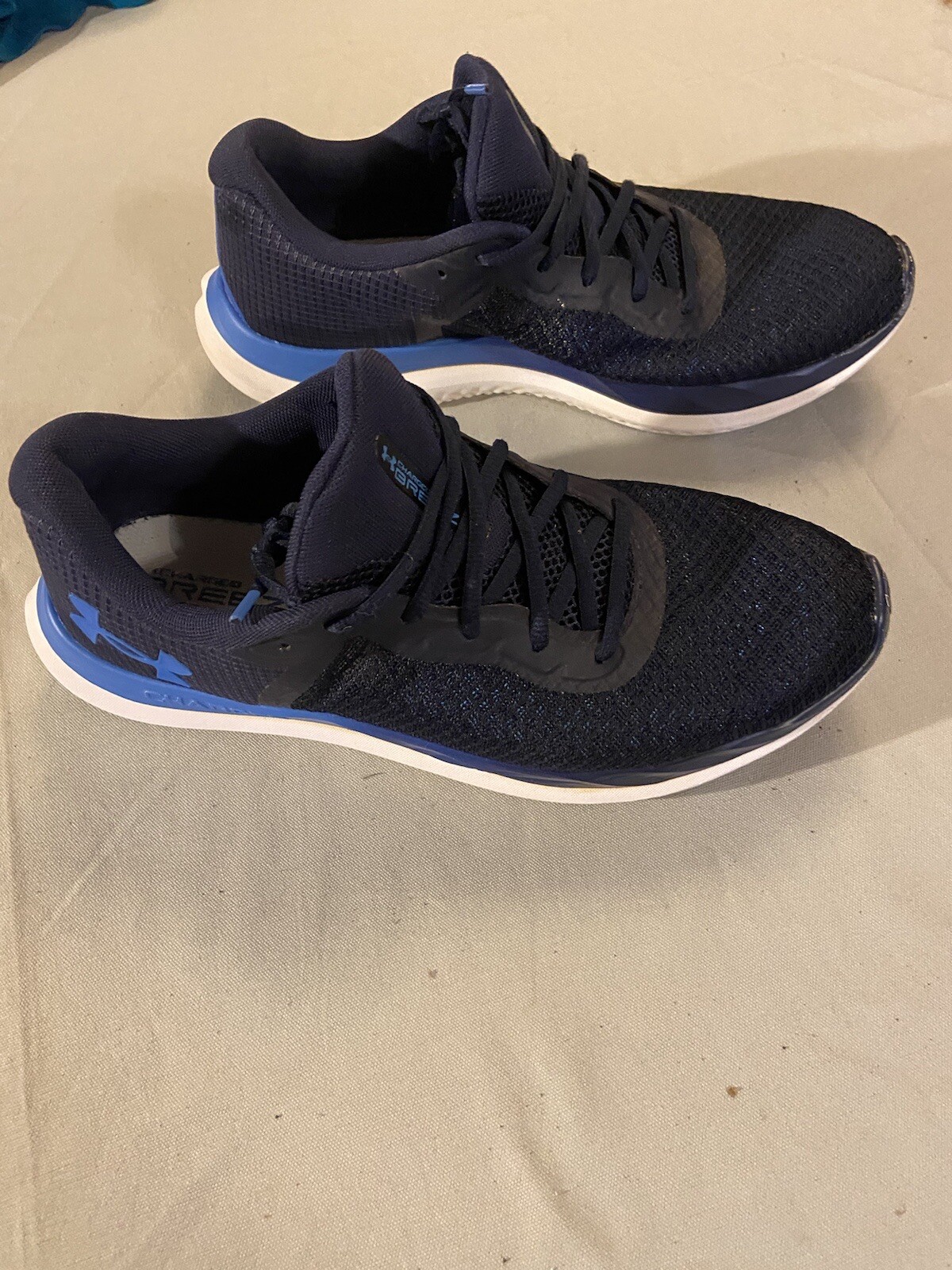 Under Armour Charged Breeze Men’s Running Shoes Size 10 Blue