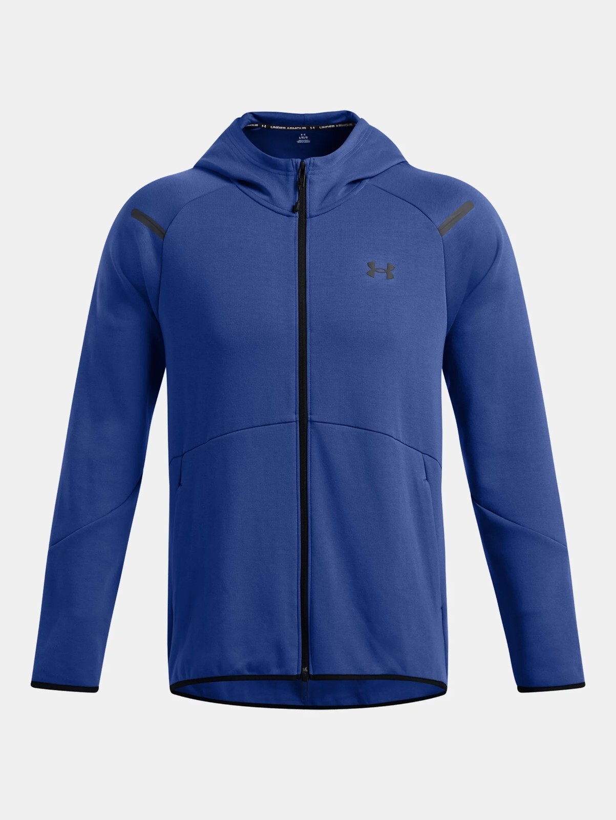 Under Armour Unstoppable Fleece Full Zip Hoodie Mens Large Blue 1379806 432