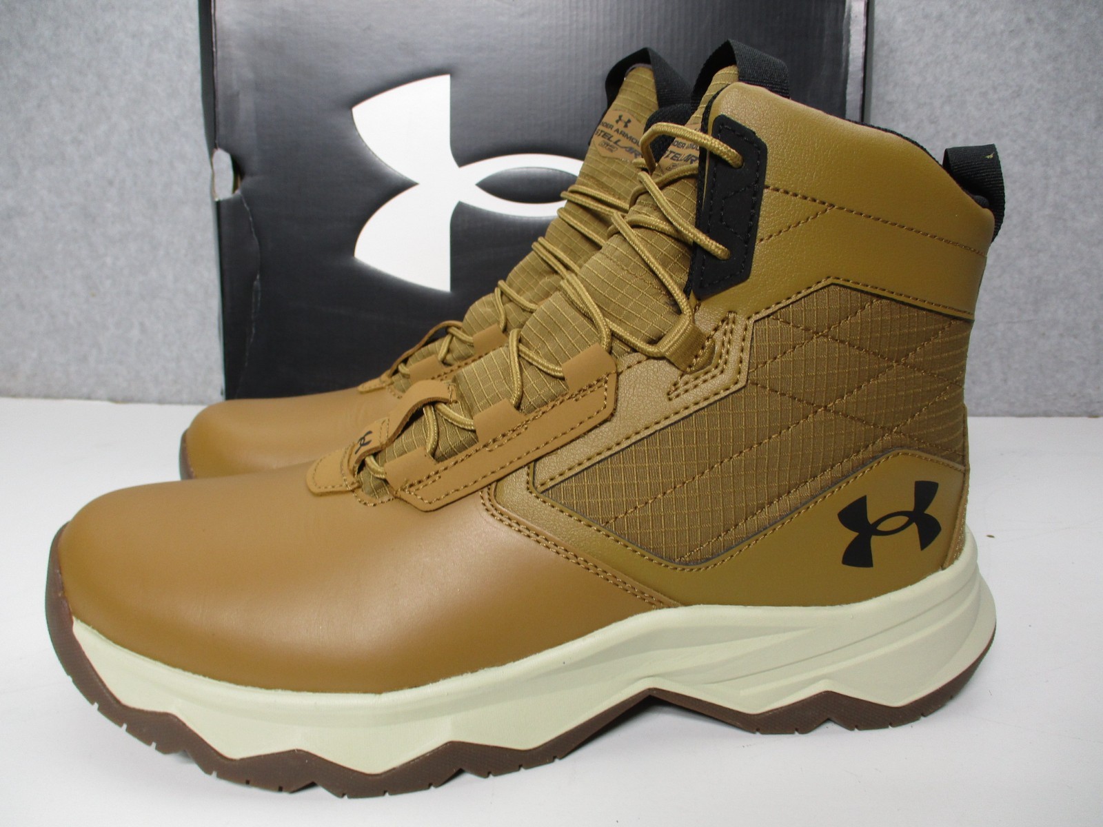 Under Armour UA Stellar G2 6″ Boots Tactical Brown Mens Boot Size 11