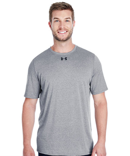 Under Armour Men’s Locker Tee 2.0 1305775 Short Sleeve T-Shirt True Gray Heather