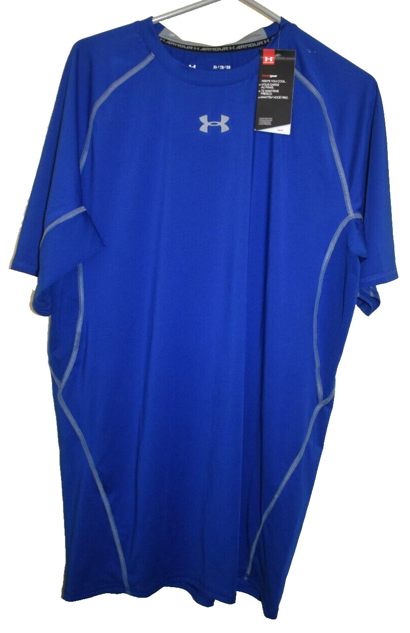 Under Armour Men’s HeatGear Armour Short Sleeve Compression Shirt XL NWT