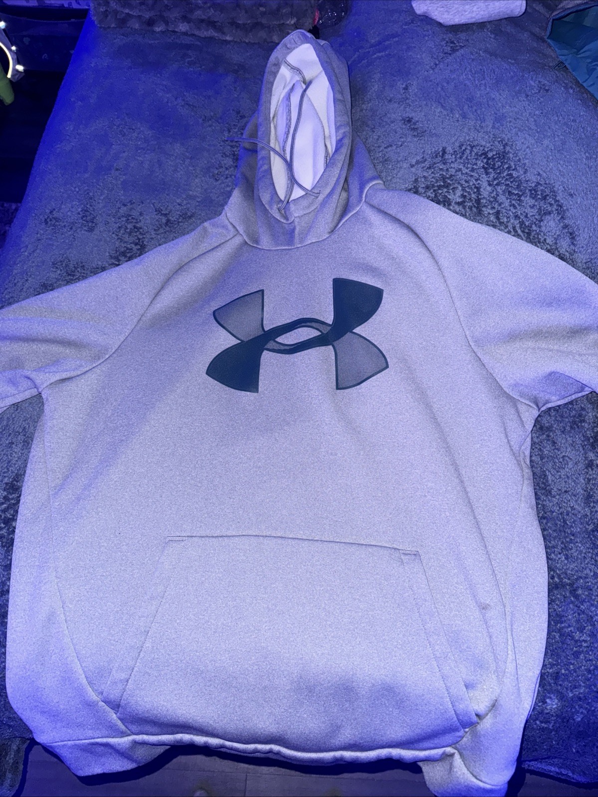 Under Armour Hoodie With Teal Logo
