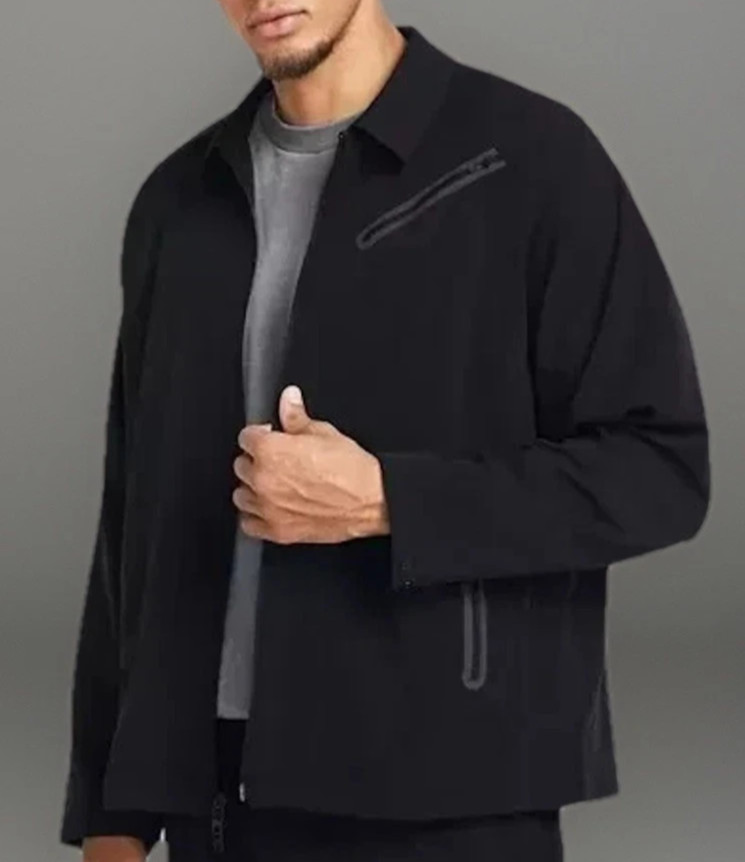 Under Armour Unstoppable Jacket Mens M Vent Black full zip pockets $120