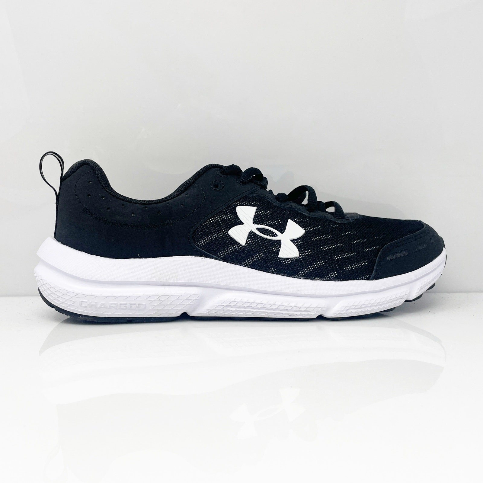 Under Armour Mens Charged Assert 10 3026175-001 Black Running Shoes Sneakers 8.5