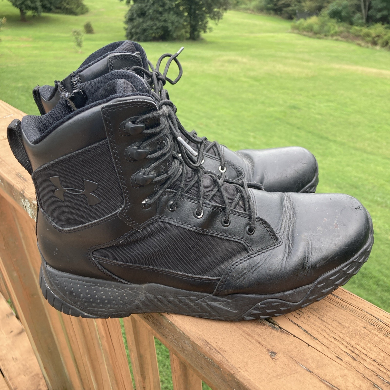 Under Armour UA Stellar TAC Tactical Boots 1303129-001 Mens Size 10 Black