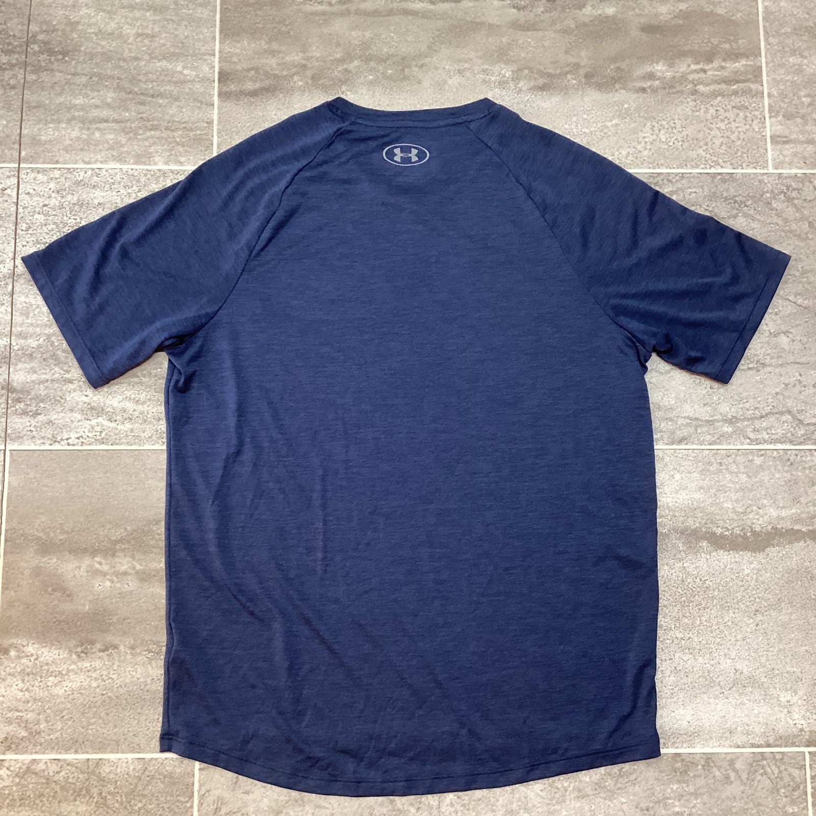 Under Armor blue medium tech tee