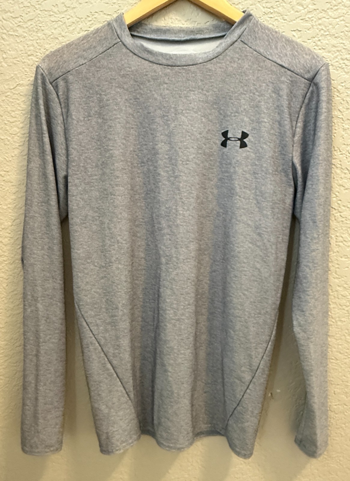Under Armour Heat Gear Long Sleeve Compression Fit Mens Shirt Large