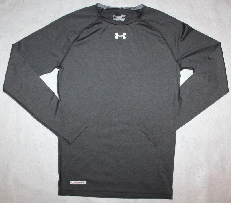 Under Armour Men’s Gray Heatgear Compression Shirt Top Large