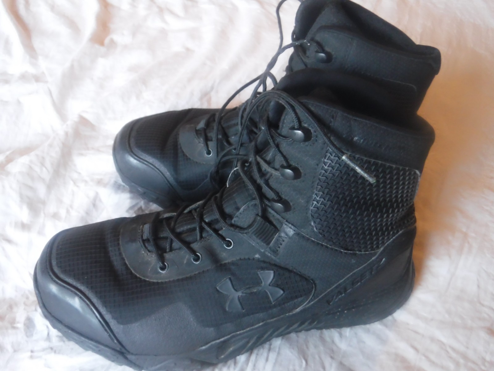 Under Armour Valsetz Black Tactical Boots Mens Size 9