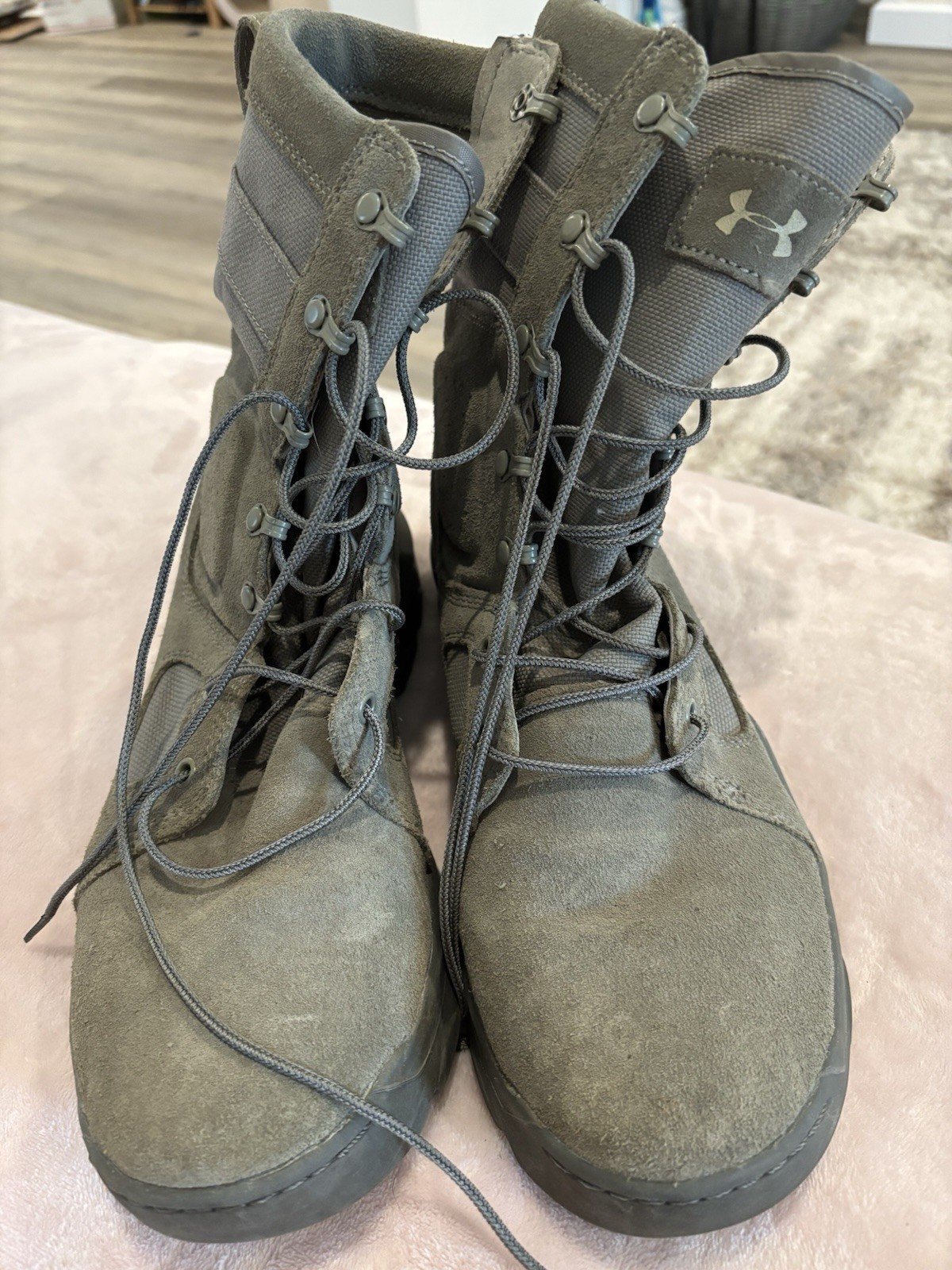 Under Armour Micro G Valsetz Leather Tactical Boots Men’s 3024009-200 Size10.5