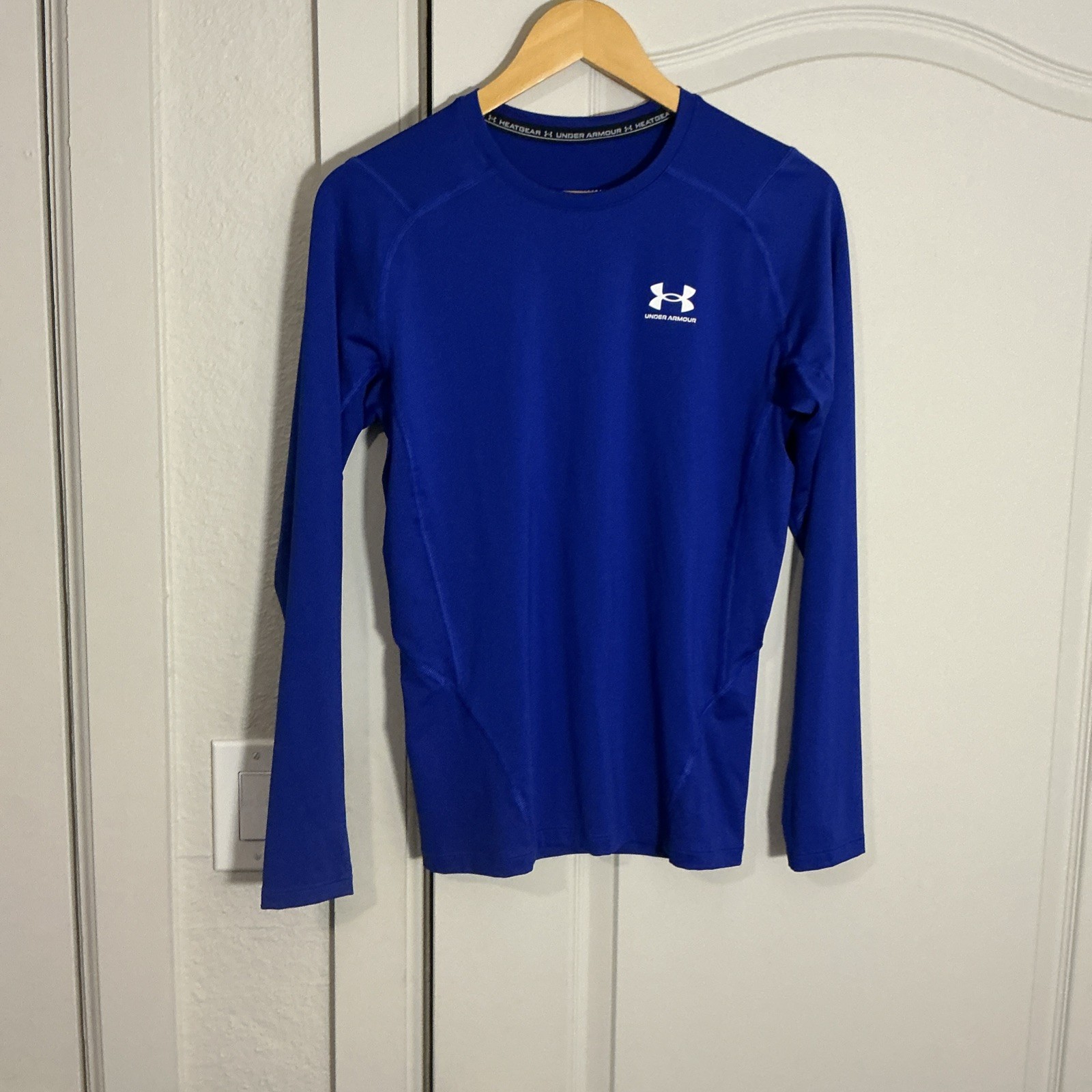 Under Armour HeatGear Compression Long Sleeve Shirt Large Compression Fit