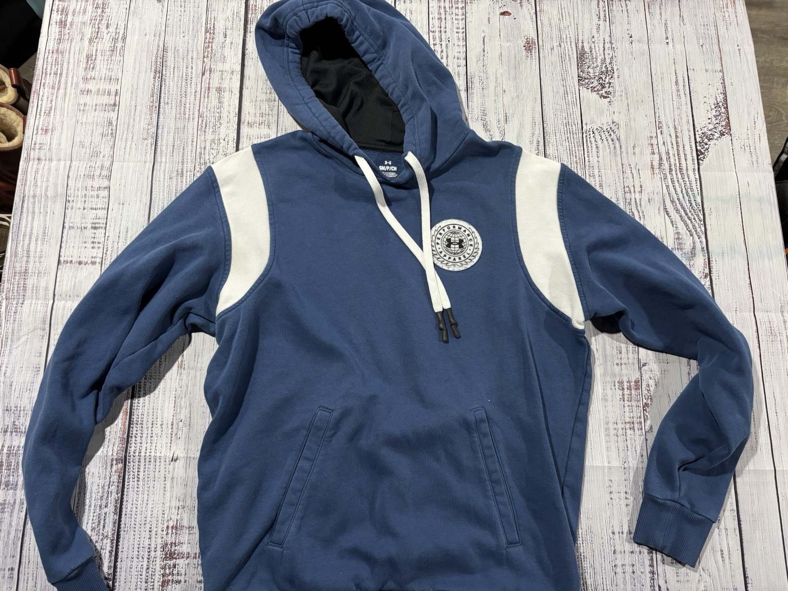 Mens Under Armour Hoodie Sz S Excellent Condition 0494