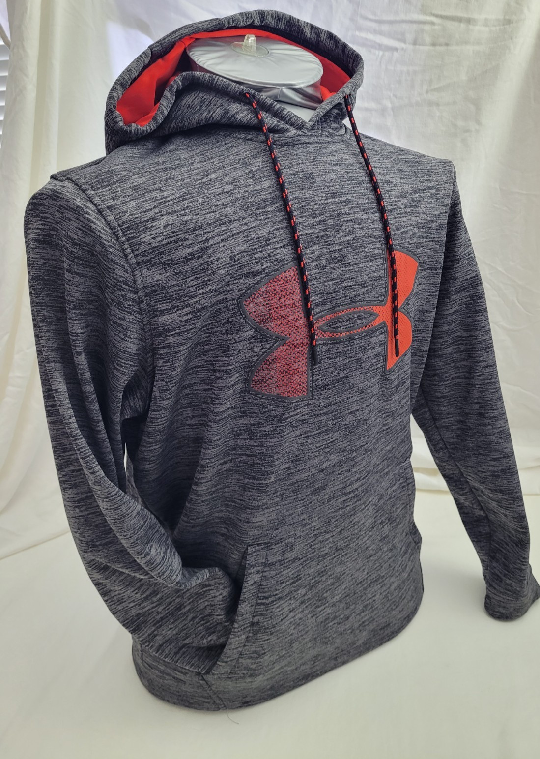 Under Armour Coldgear Gray Pullover Hoodie Sweatshirt Size L