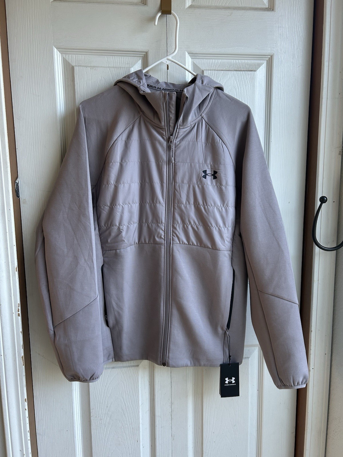 NWT Men’s Under Armour Storm Unstoppable Insulated Jacket Gray Swacket $150 Sz S