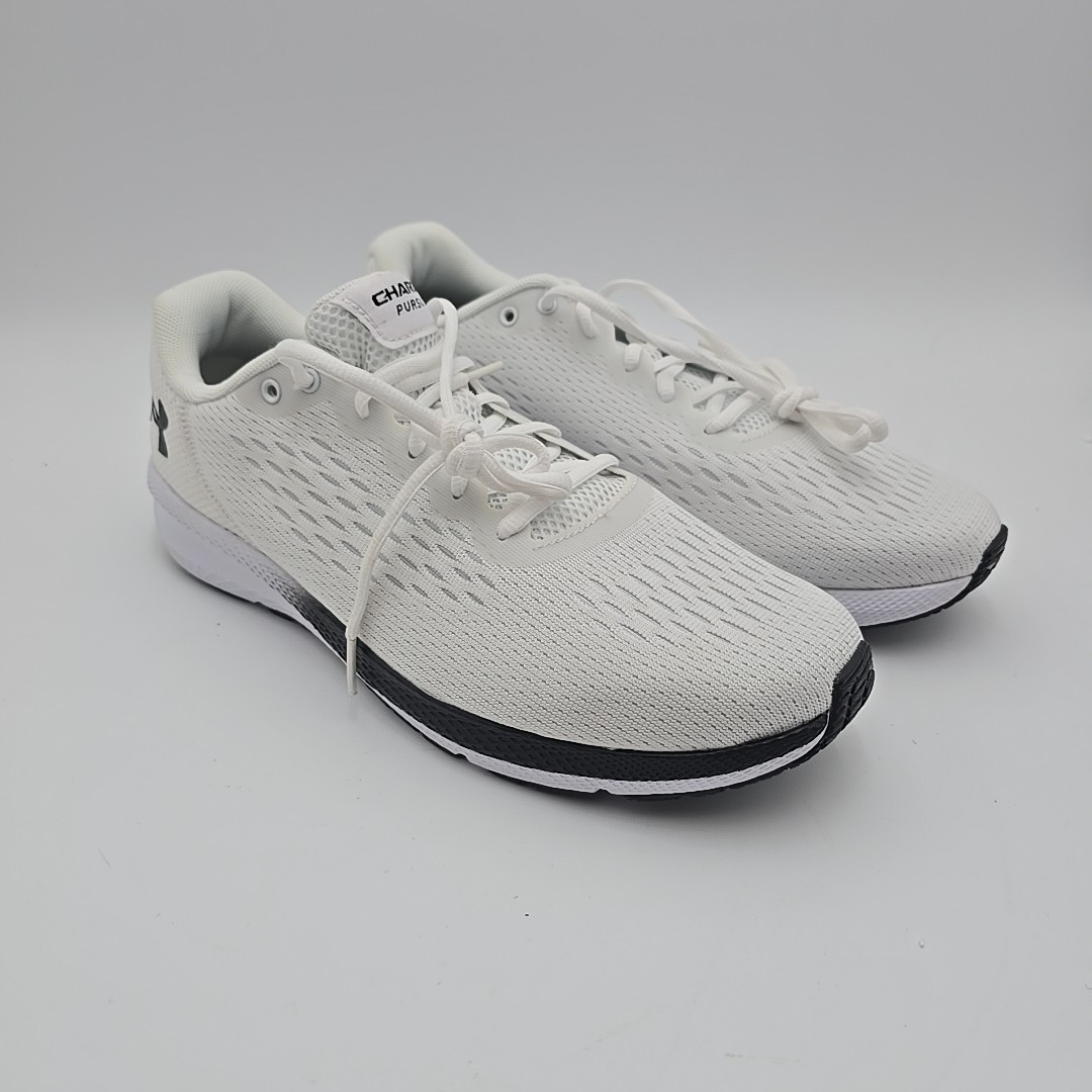 Under Armour UA Charged Pursuit 2 SE White Mens Running Sport Shoes 3023865-100