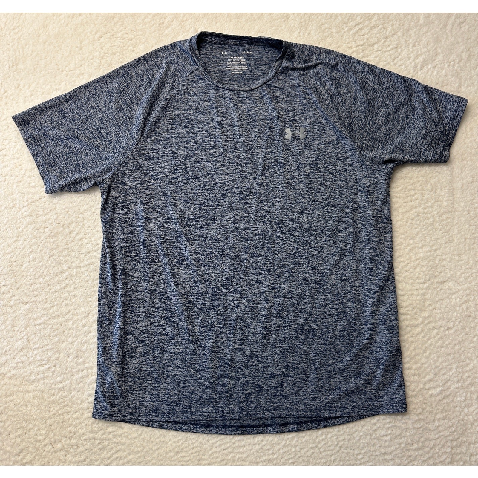 Under Armour Mens HeatGear Athletic The Tech Tee Shirt Large