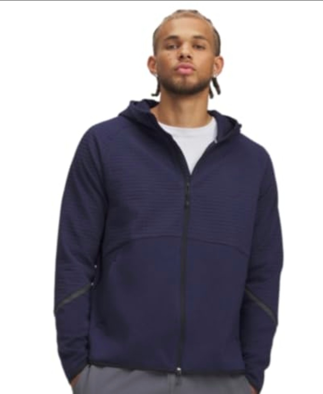 NWT Under Armour Unstoppable Tech Fleece Grid Full Zip Hoodie Jacket Mens Small
