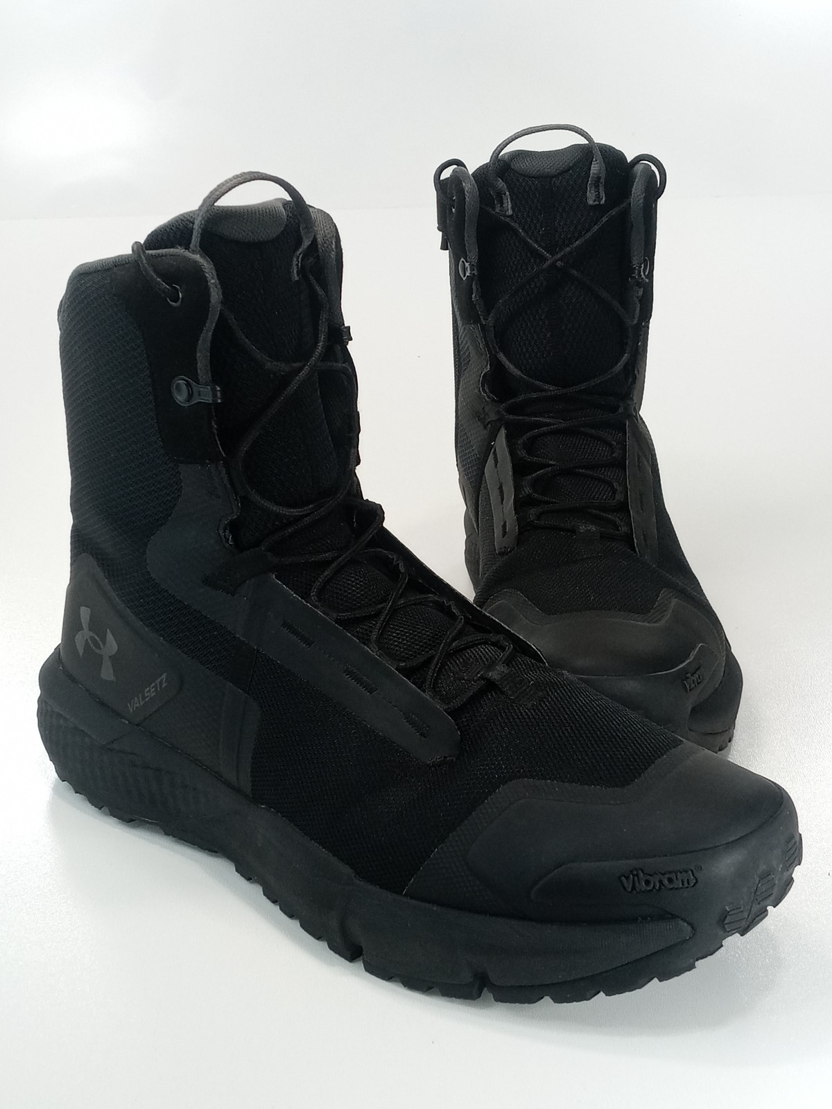 Under Armour Charged Valsetz  8″ Tactical Boots Black 3027383-001009 Men Size 15