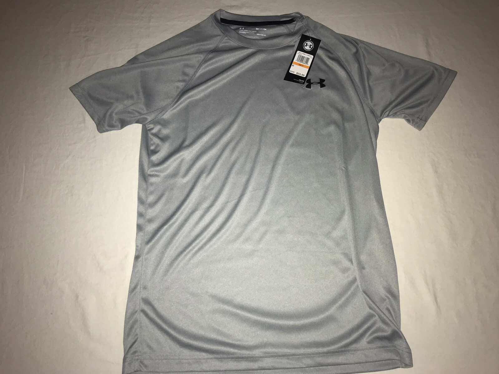 Under Armour Men’s Tech T-Shirt Small – Gray NWT!