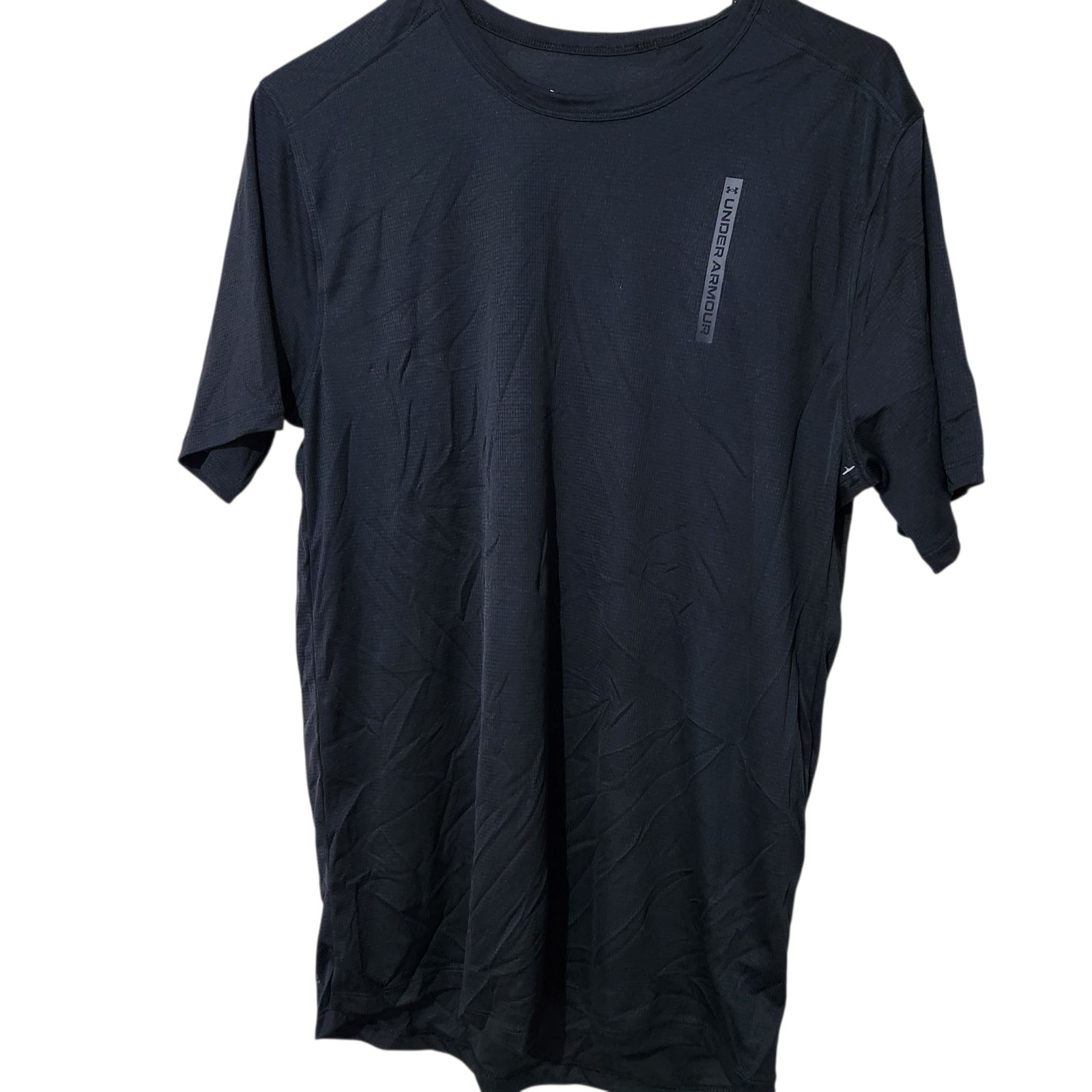 Under Armour Tshirt For Men Size Small Black Lightweight UA Coolswitch