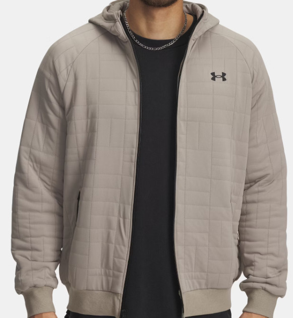 Under Armour UA Unstoppable Fleece TEXTURED Jacket hooded Mens LARGE 6003869 NEW