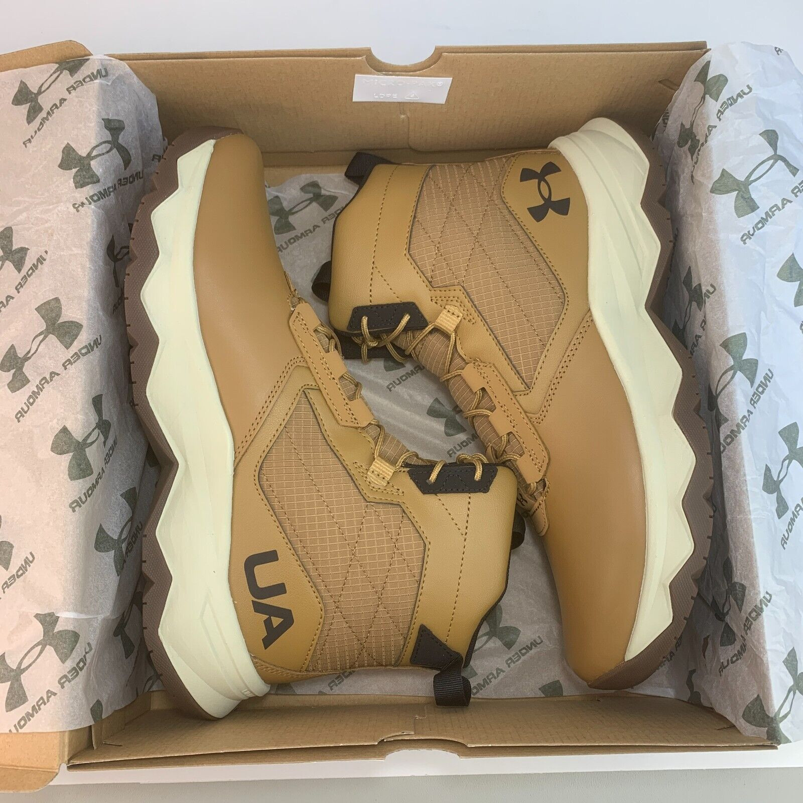 Under Armour Men’s Size 11.5 Stellar G2 6″ Tactical Hiking Boots 3025578-200 NIB