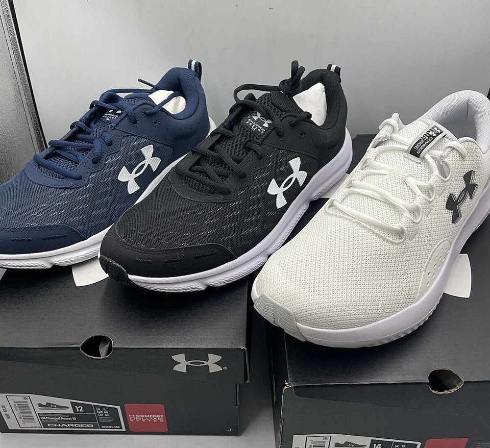 Under Armour  Men’s  Charged Assert 10 Running Athletic Shoes Size 14/12 US