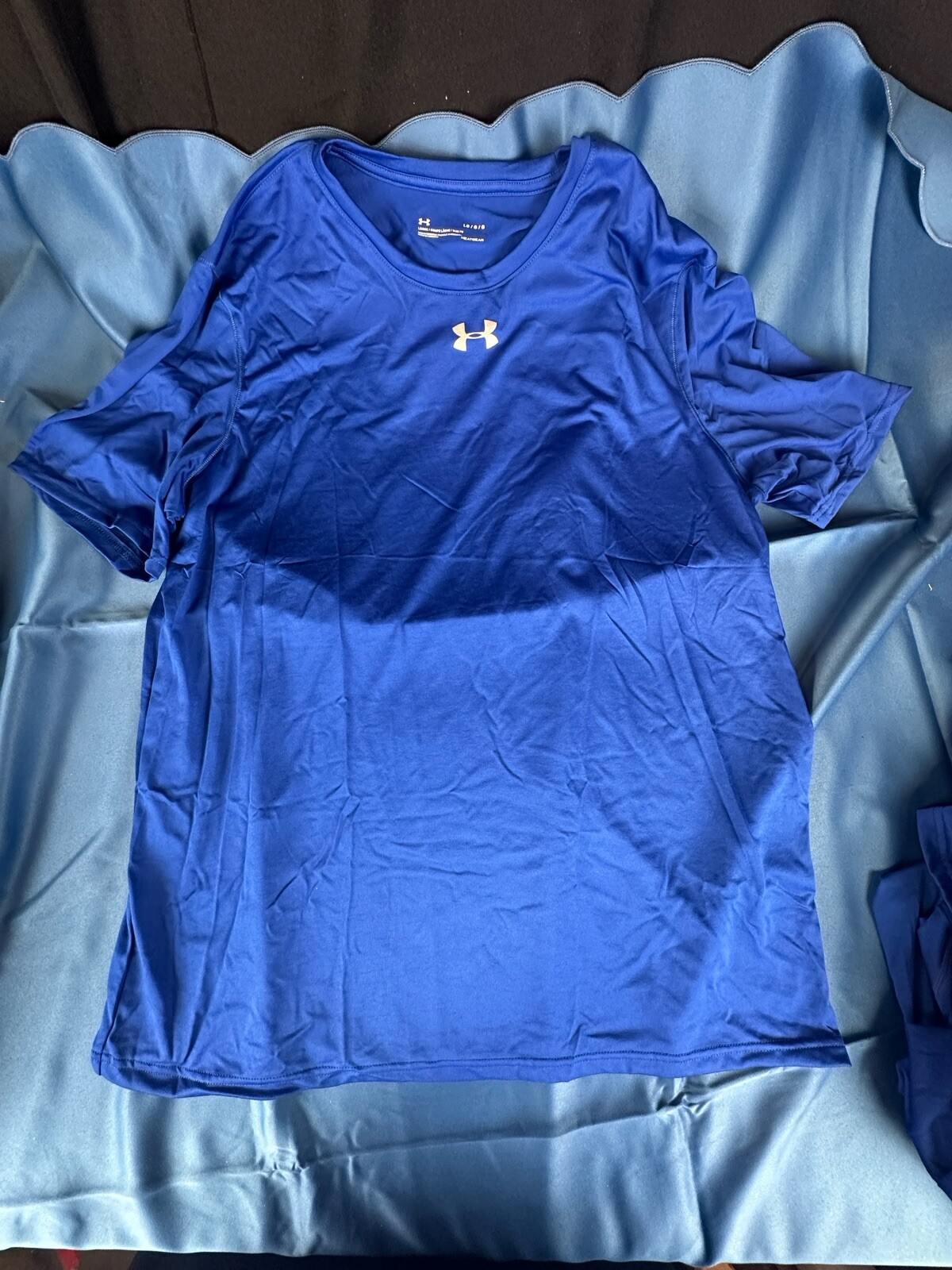 New Mens Under Armour Locker Tee 2.0 Short Sleeve T-Shirt Men’s Large Royal Blue