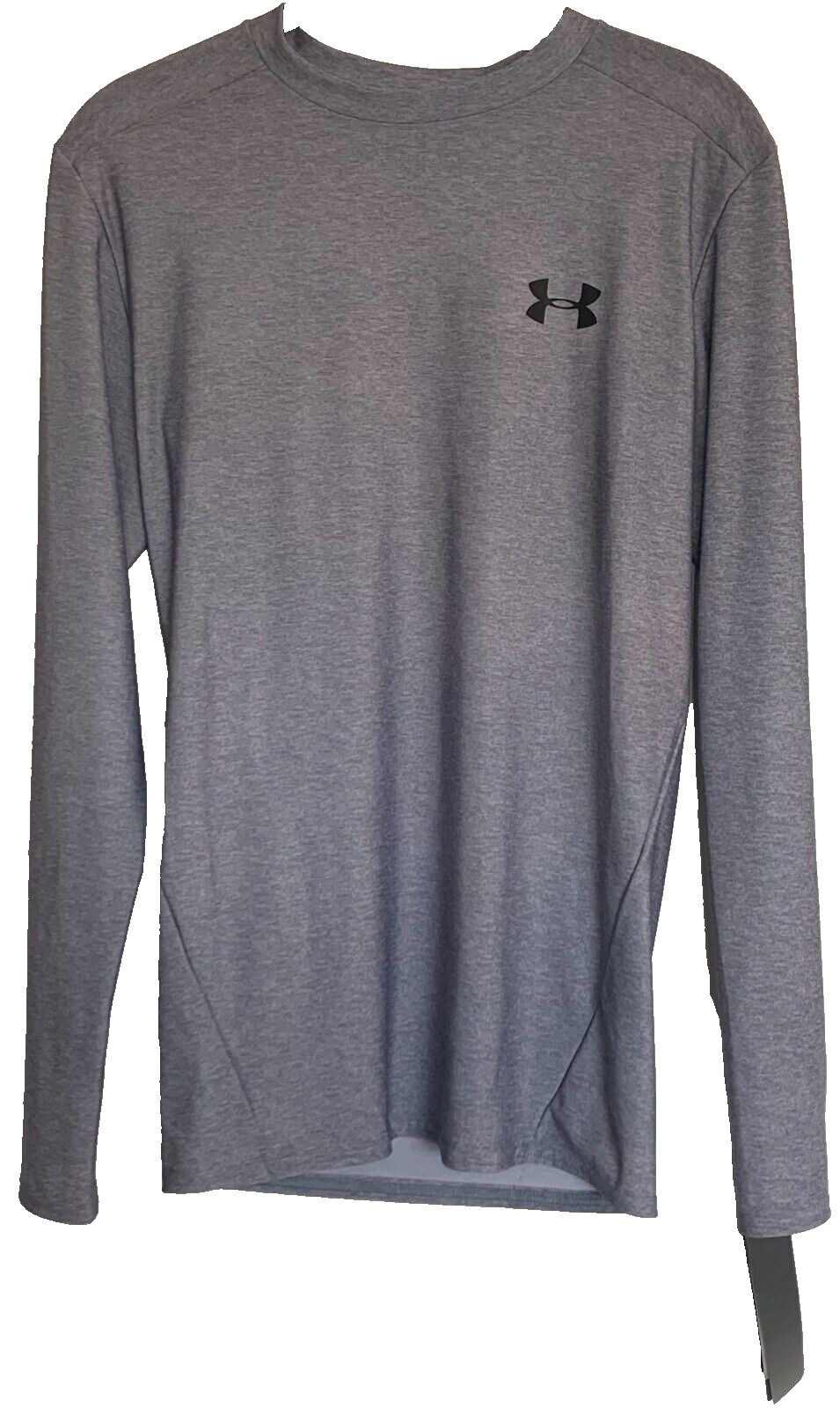New NWT Size L Under Armour Men’s HeatGear Compression Long Sleeve Large Shirt