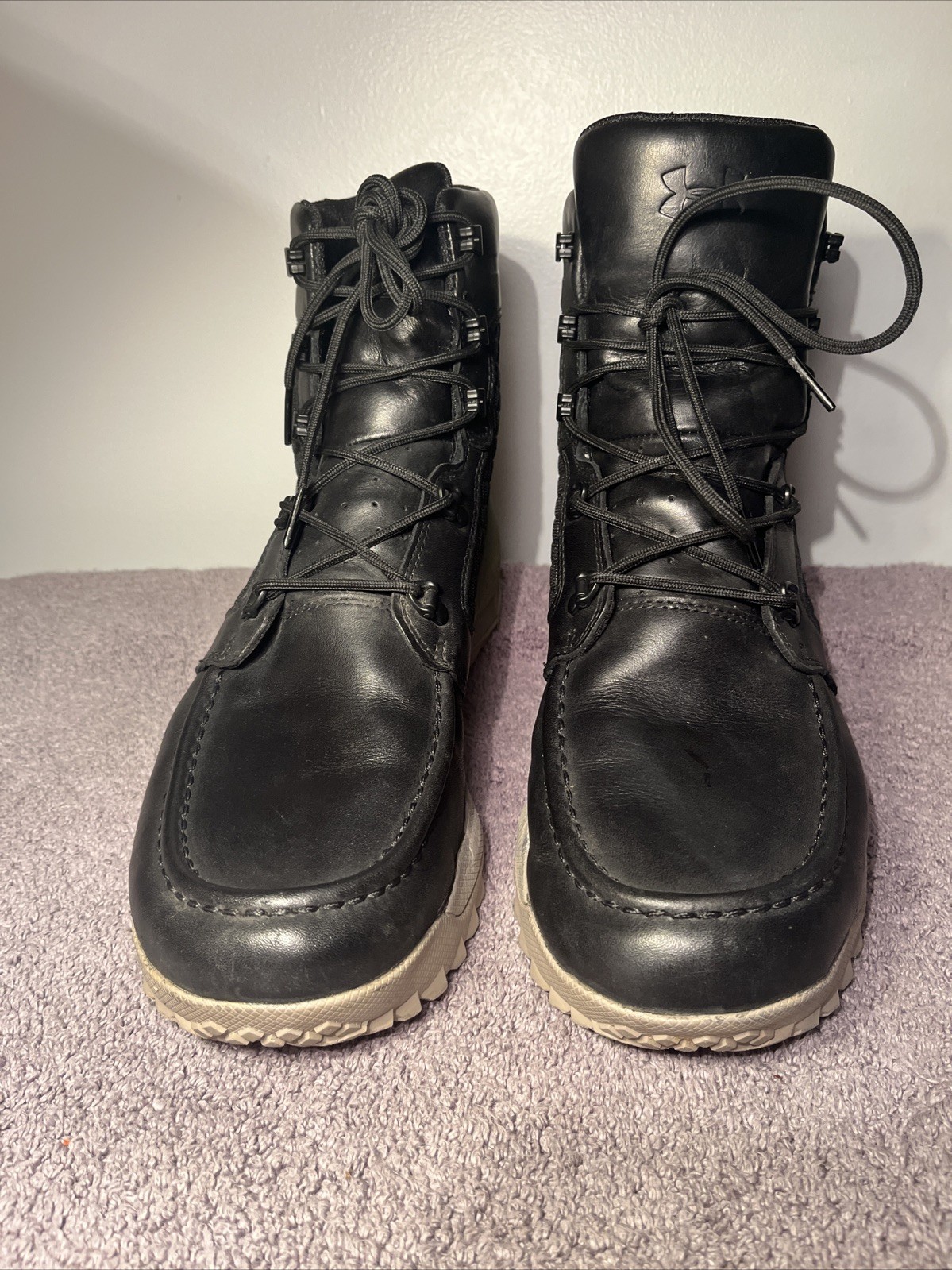 Under Armour black “Field Ops” gore-Tex W/P boots Mens US sz 11.5 M