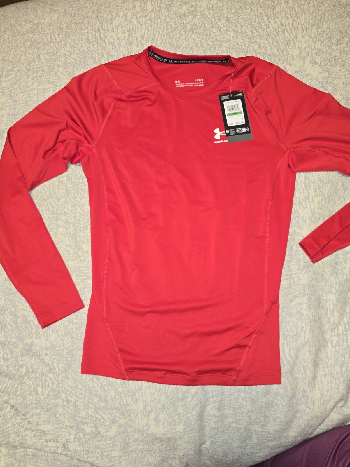 Under Armour compression heatgear size Large NWT MSRP $35
