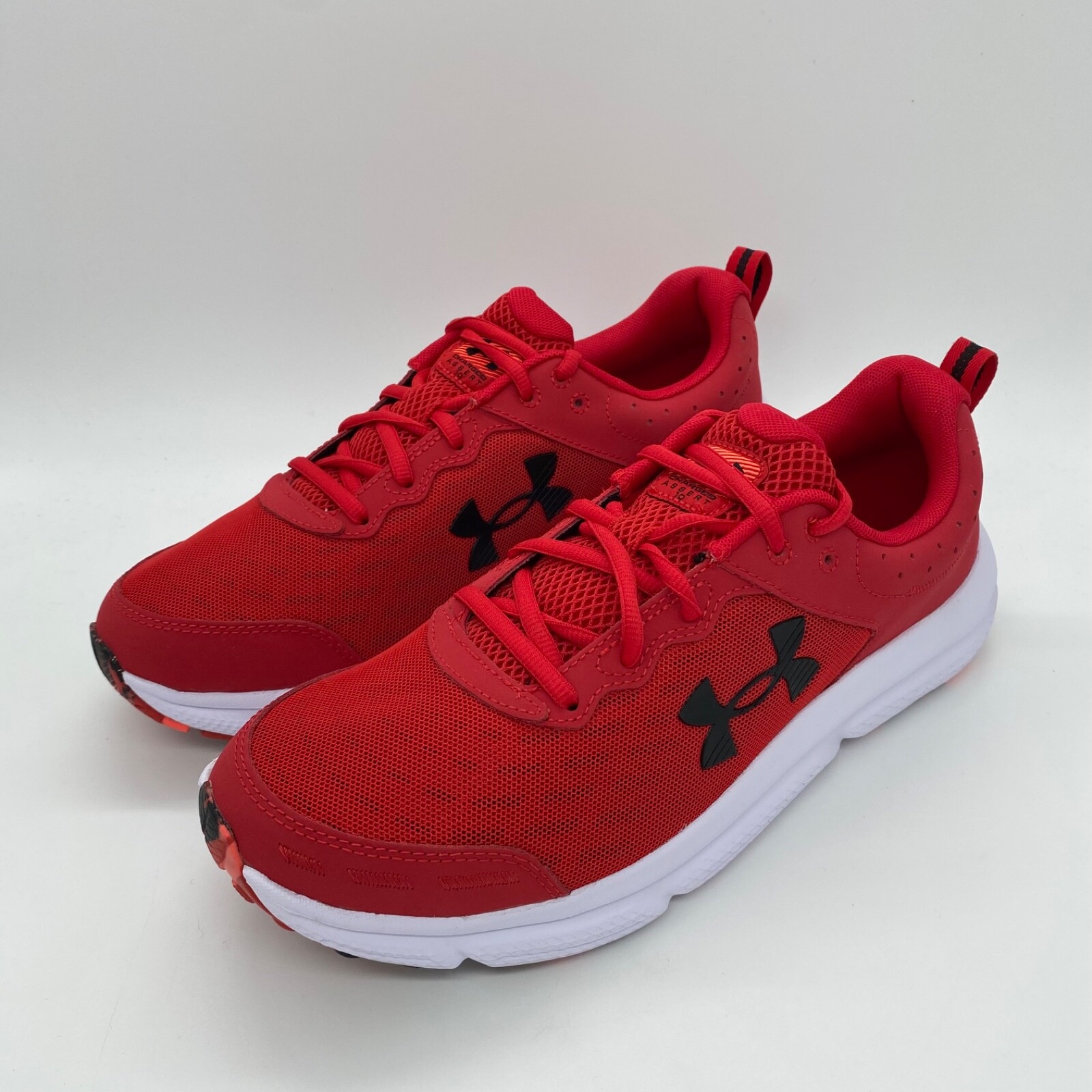 Under Armour Men’s UA Charged Assert 10 Shoes Casual 3026175-600 Red Size 11