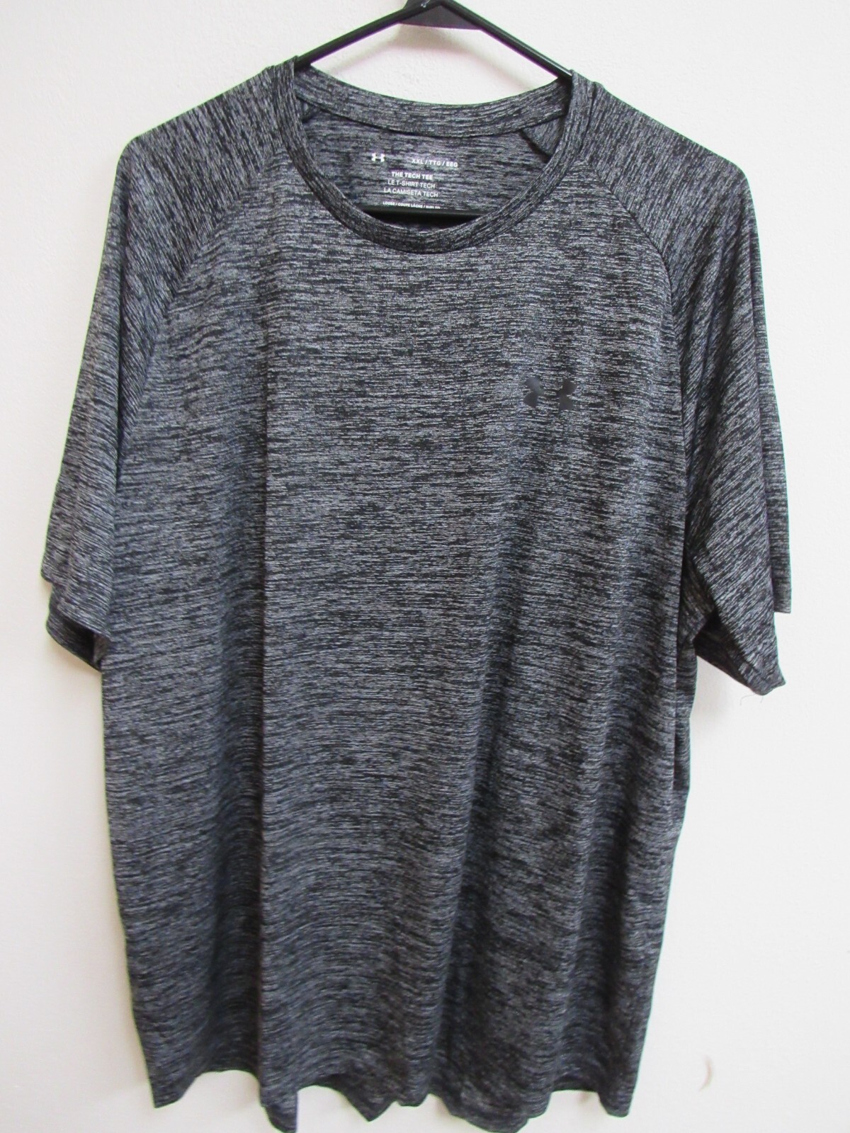 Under Armour The Tech Tee Black Short-Sleeve T-Shirt 2XL XXL