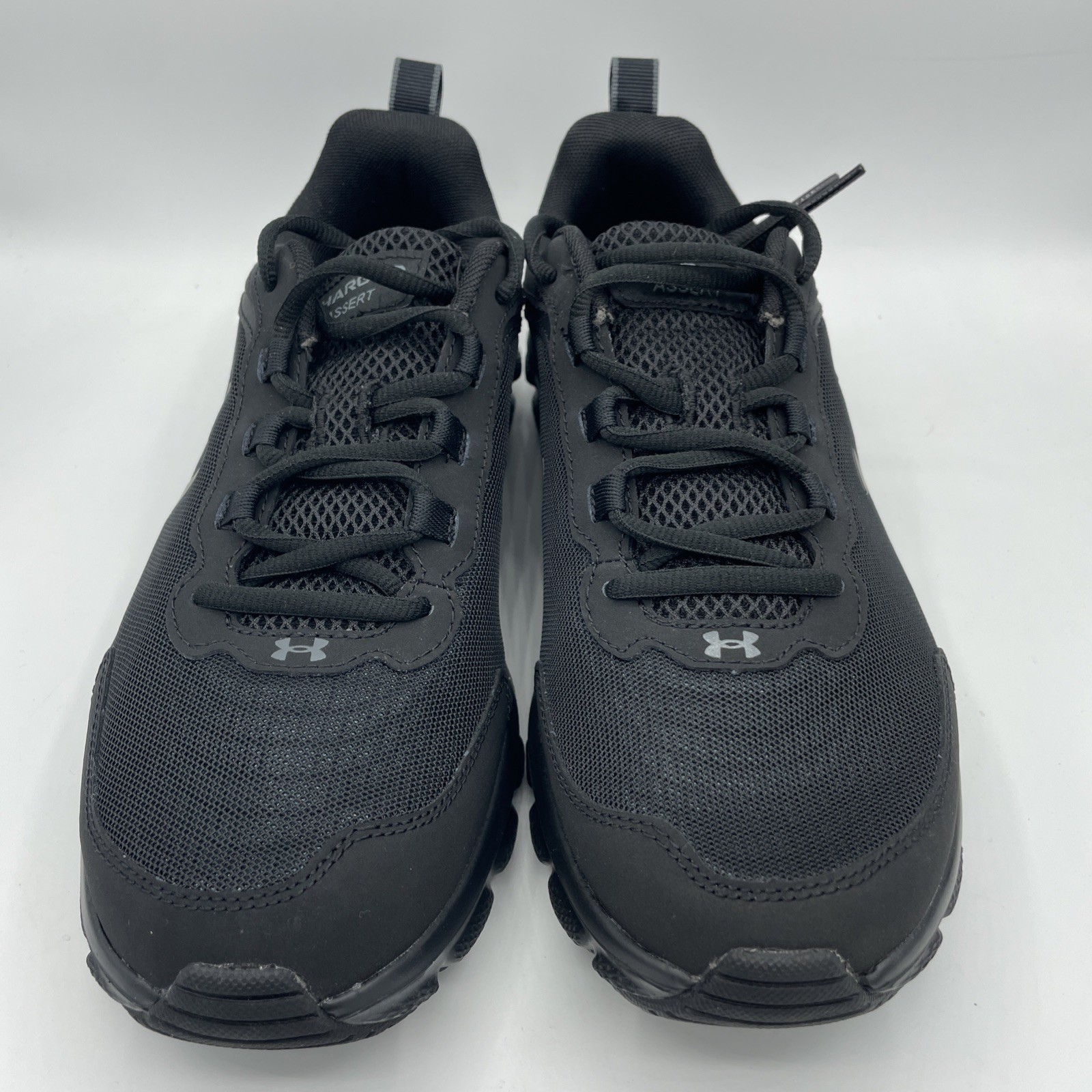 Under Armour Charged Assert 9, Black, Size 10 US