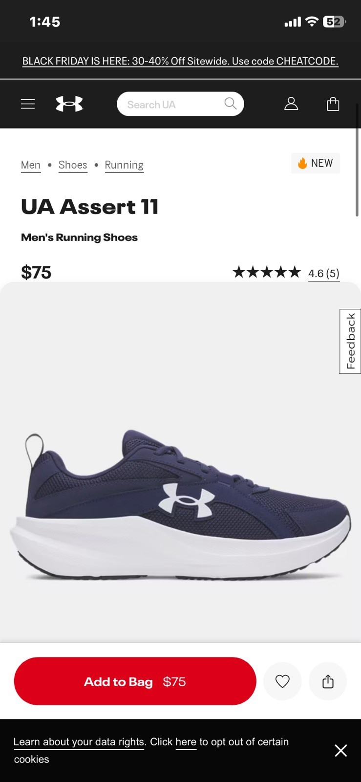 Under Armour Assert 11