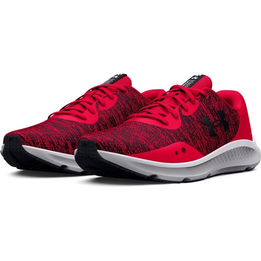 Under Armour 3025945 Men’s UA Charged Pursuit 3 Twist Shoes, Red, Size 12.5