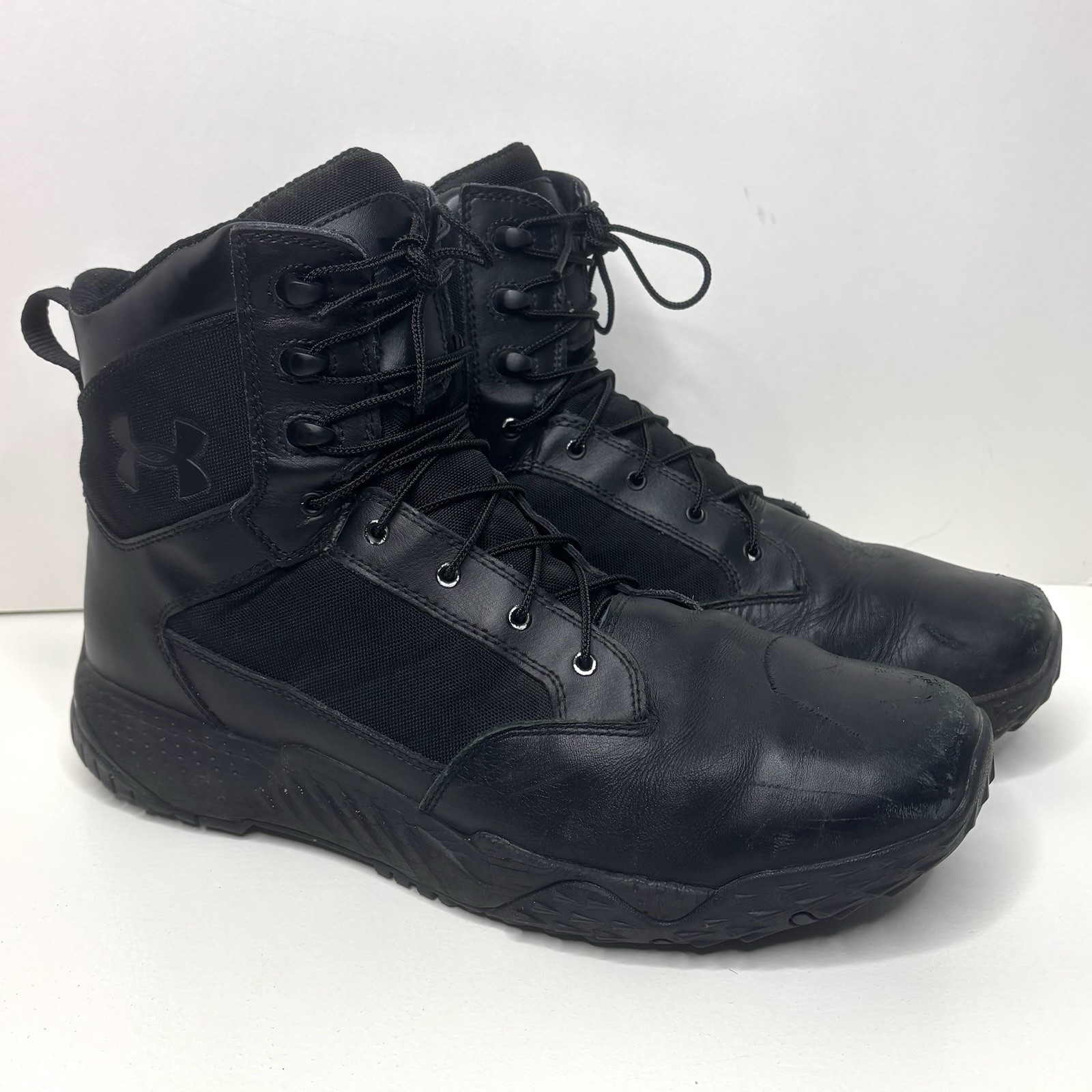 Under Armour UA Men’s Size 14 Stellar Boots 8″ Tactical Black 1268951-001