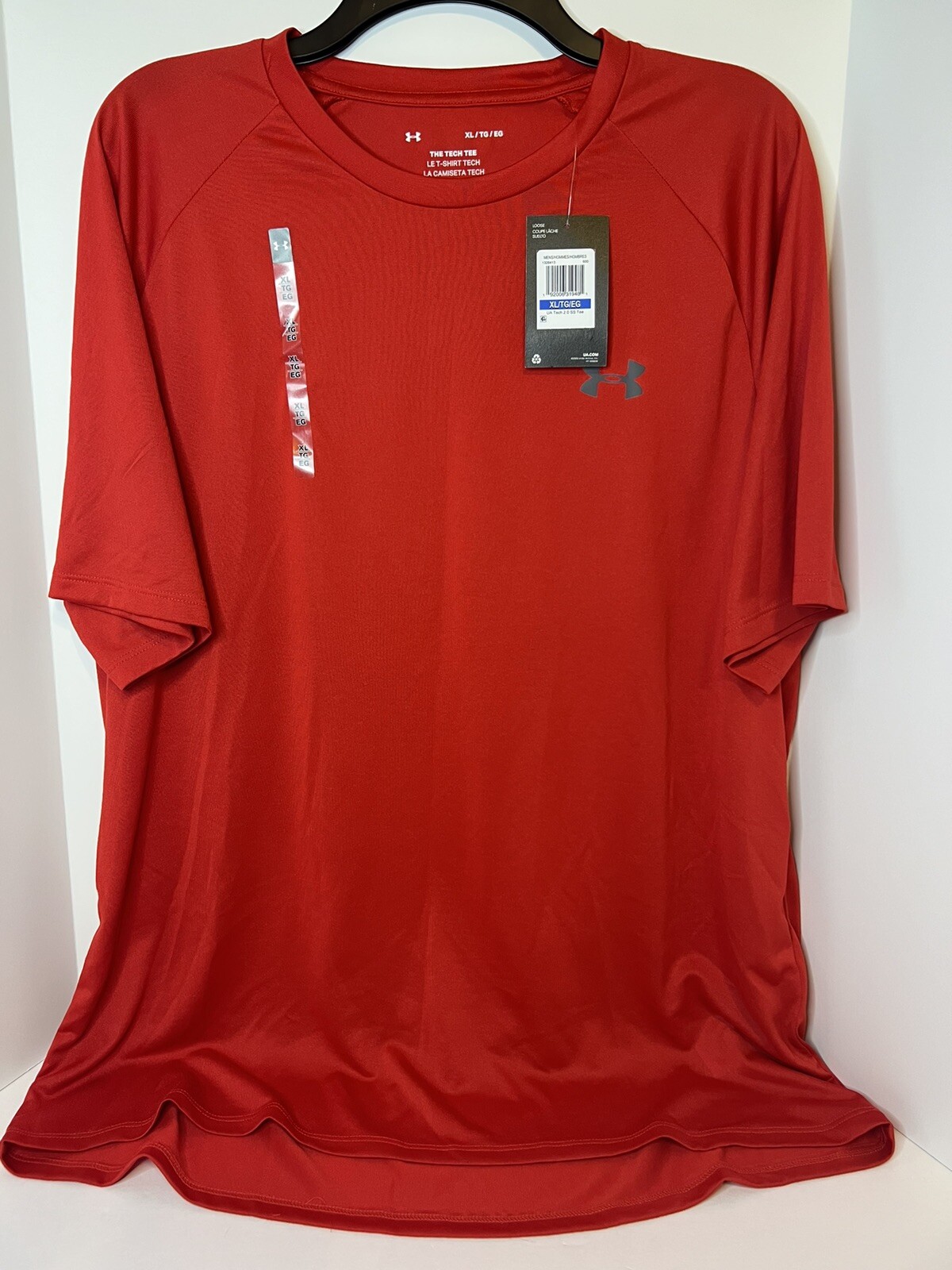 Under Armour Men’s Tech 2.0 Short-Sleeve T-Shirt XL (Red)