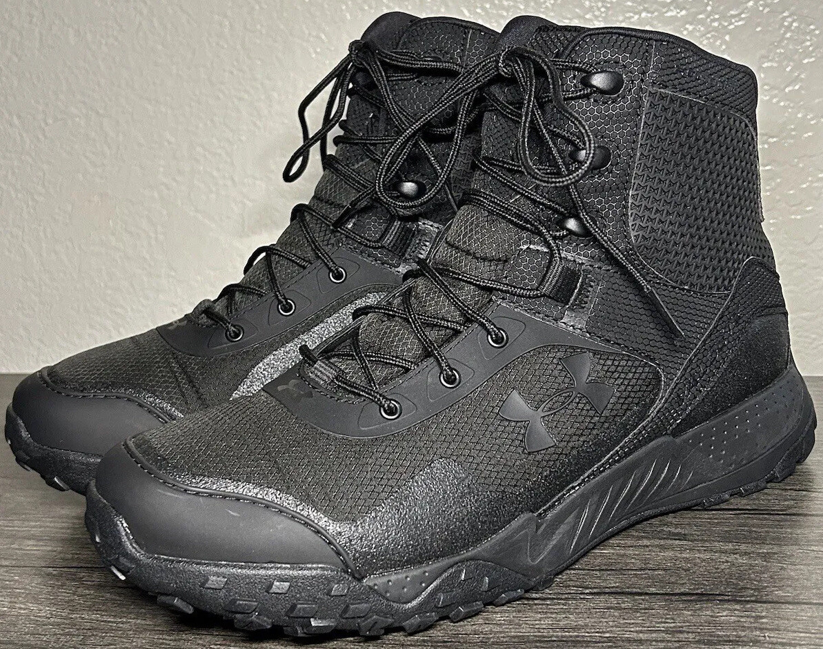 UNDER ARMOUR UA VALSETZ 1.5 TACTICAL BOOTS MENS SIZE 9.5 3021034-001 *See Photos