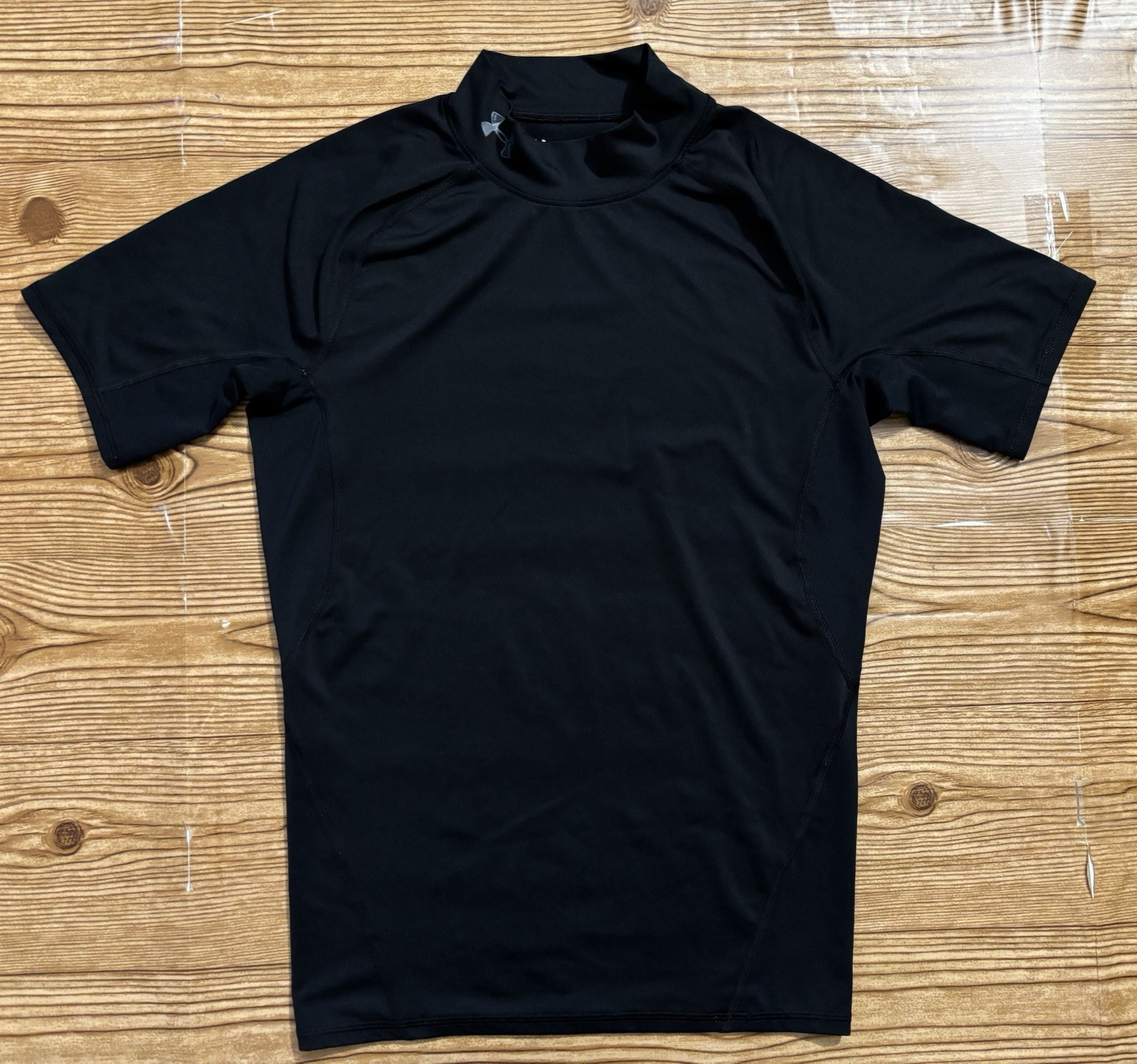 Under Armour Heatgear Black Compression Short Sleeve T-Shirt Mens Size XL