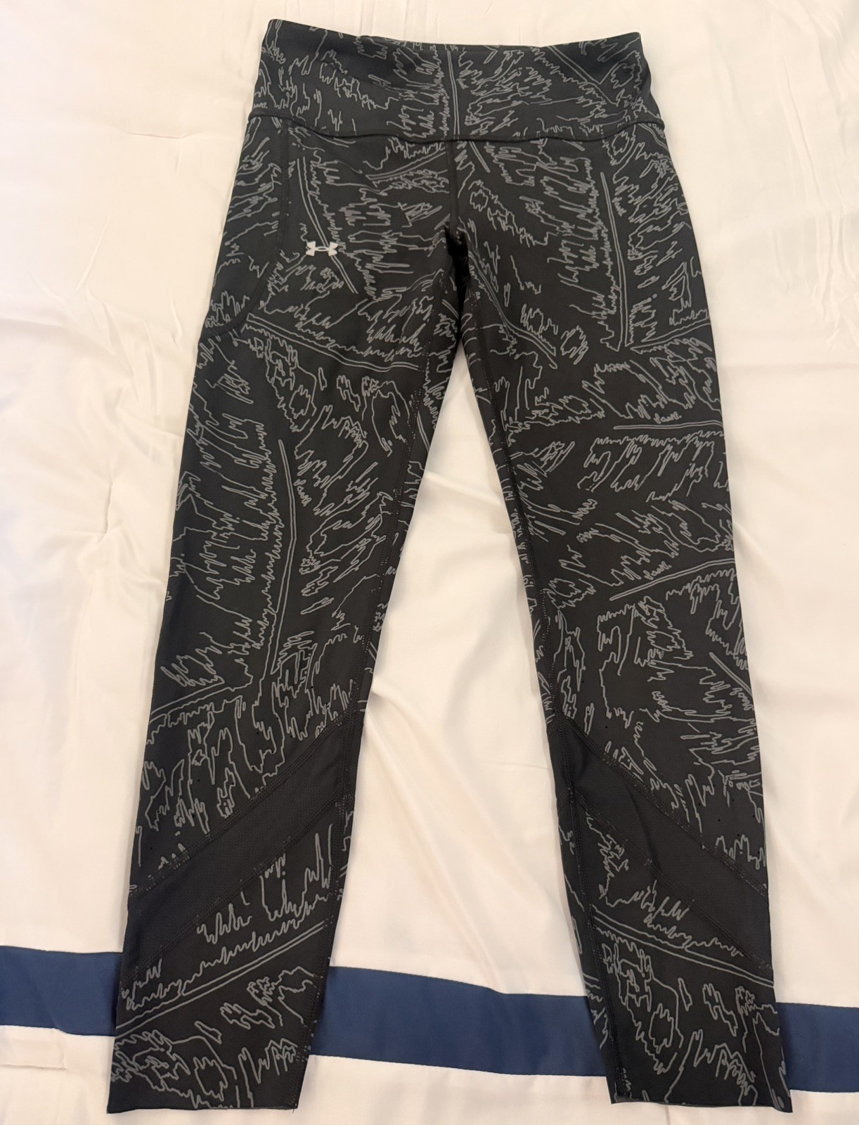 Under Armour UA Heat Gear Print Compression Athletic Sz M