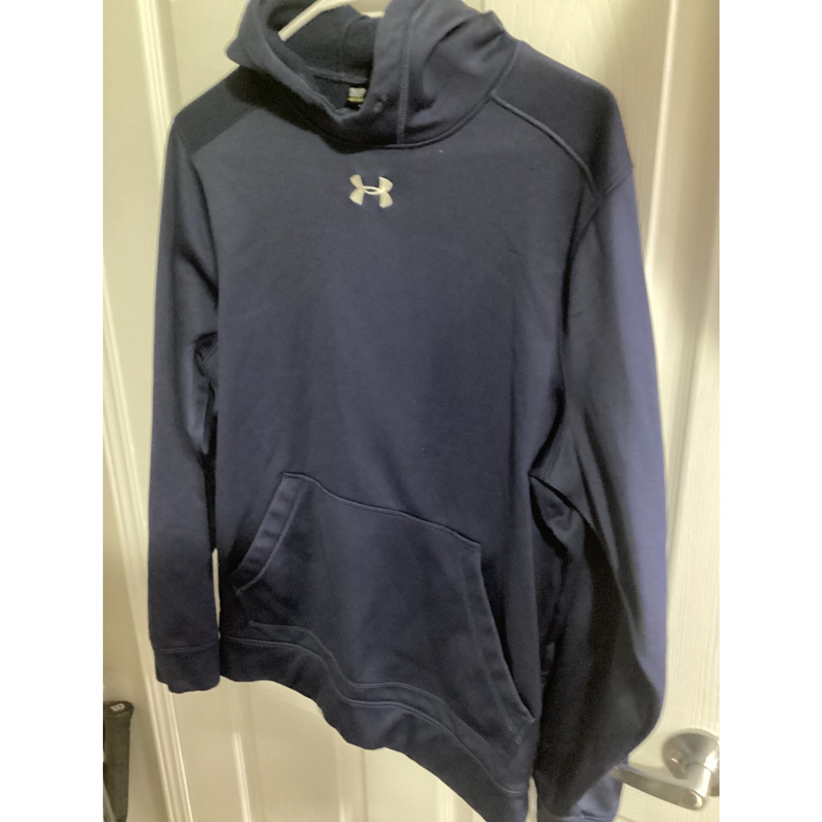 under armour hoodie pull over SM/P blue