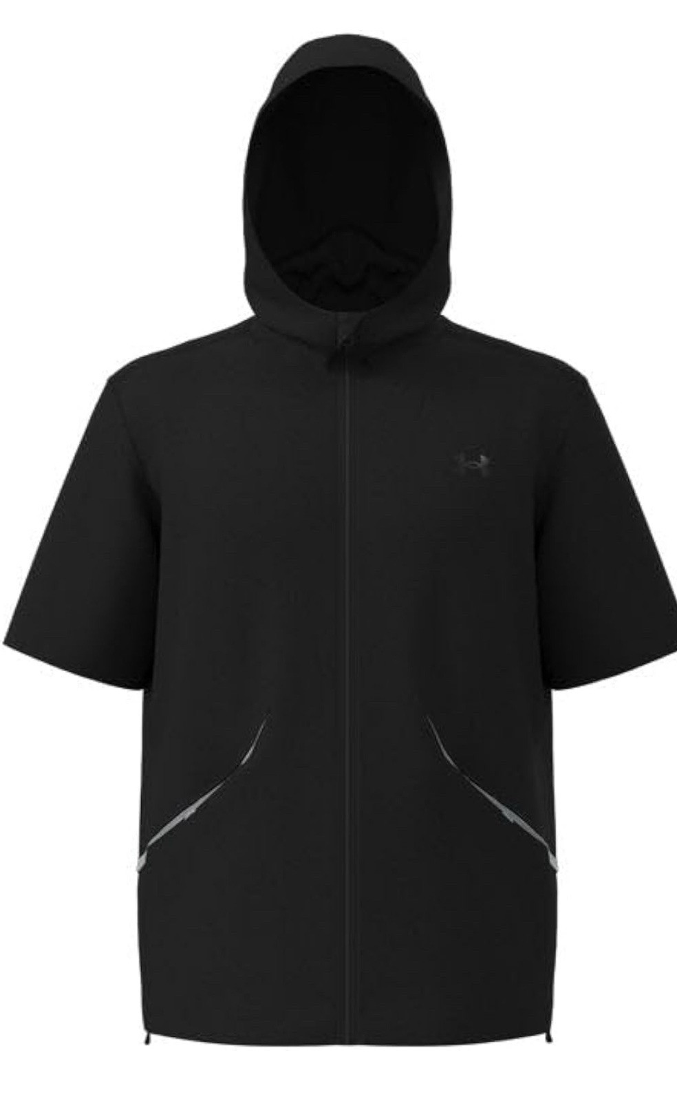 Under Armour Unisex Unstoppable Woven SS Jkt – Athletic Fit Apparel Small Black