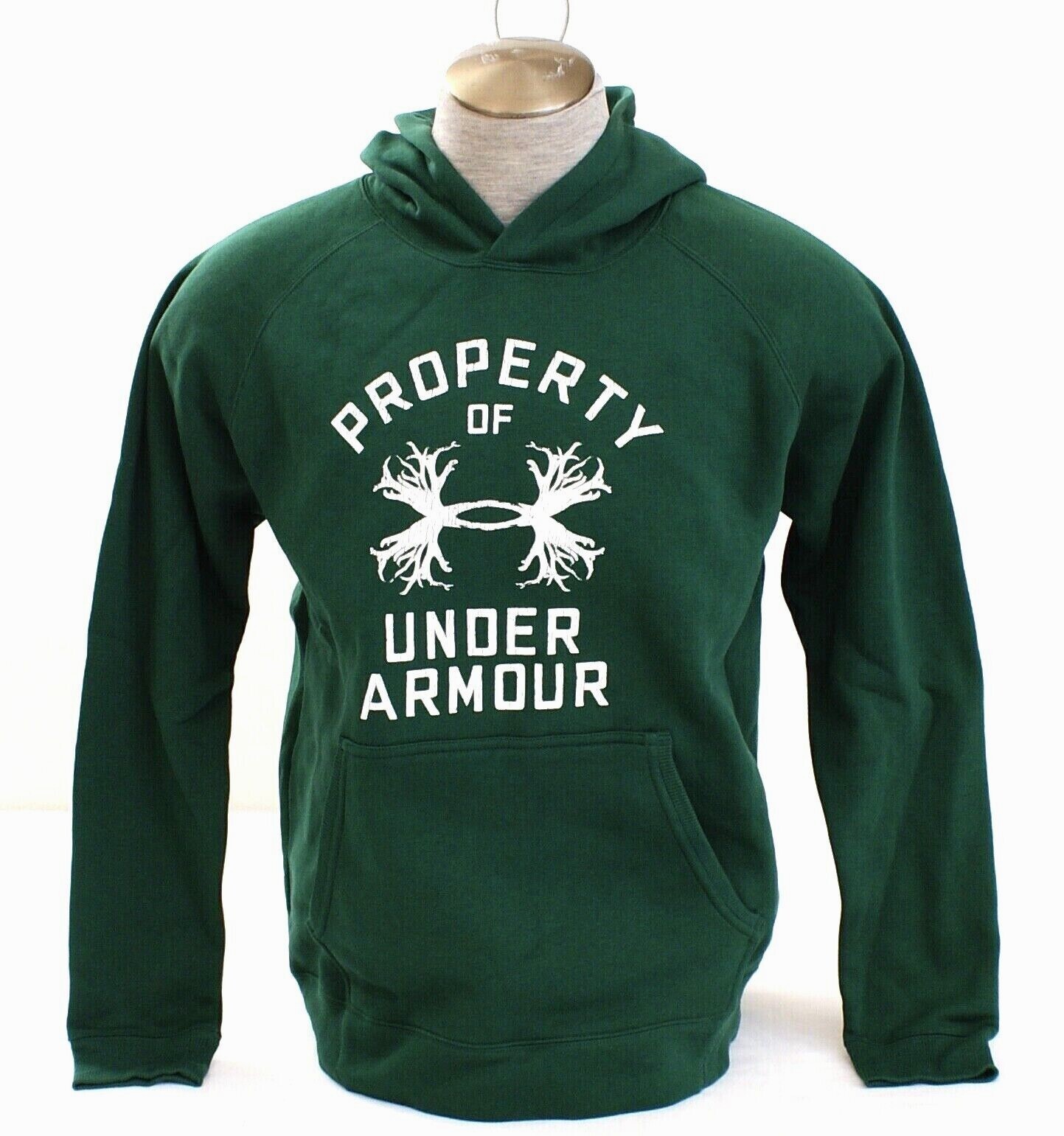 Under Armour Coldgear Green UA Established Hoodie Hooded Sweatshirt Men’s M NWT