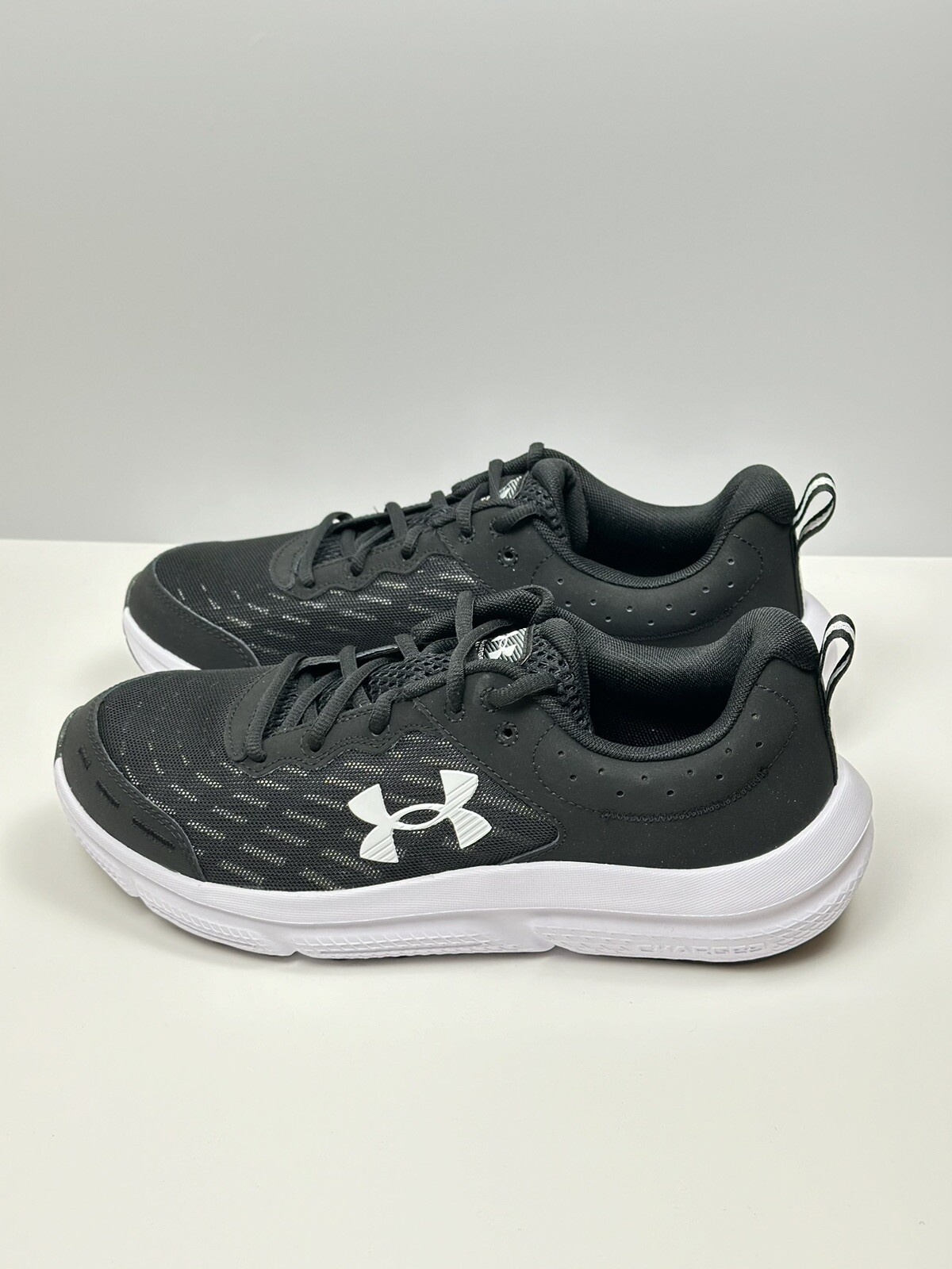 Under Armour Mens Shoes UA Charged Assert10 3026175-001 black SZ 10 New Open Box