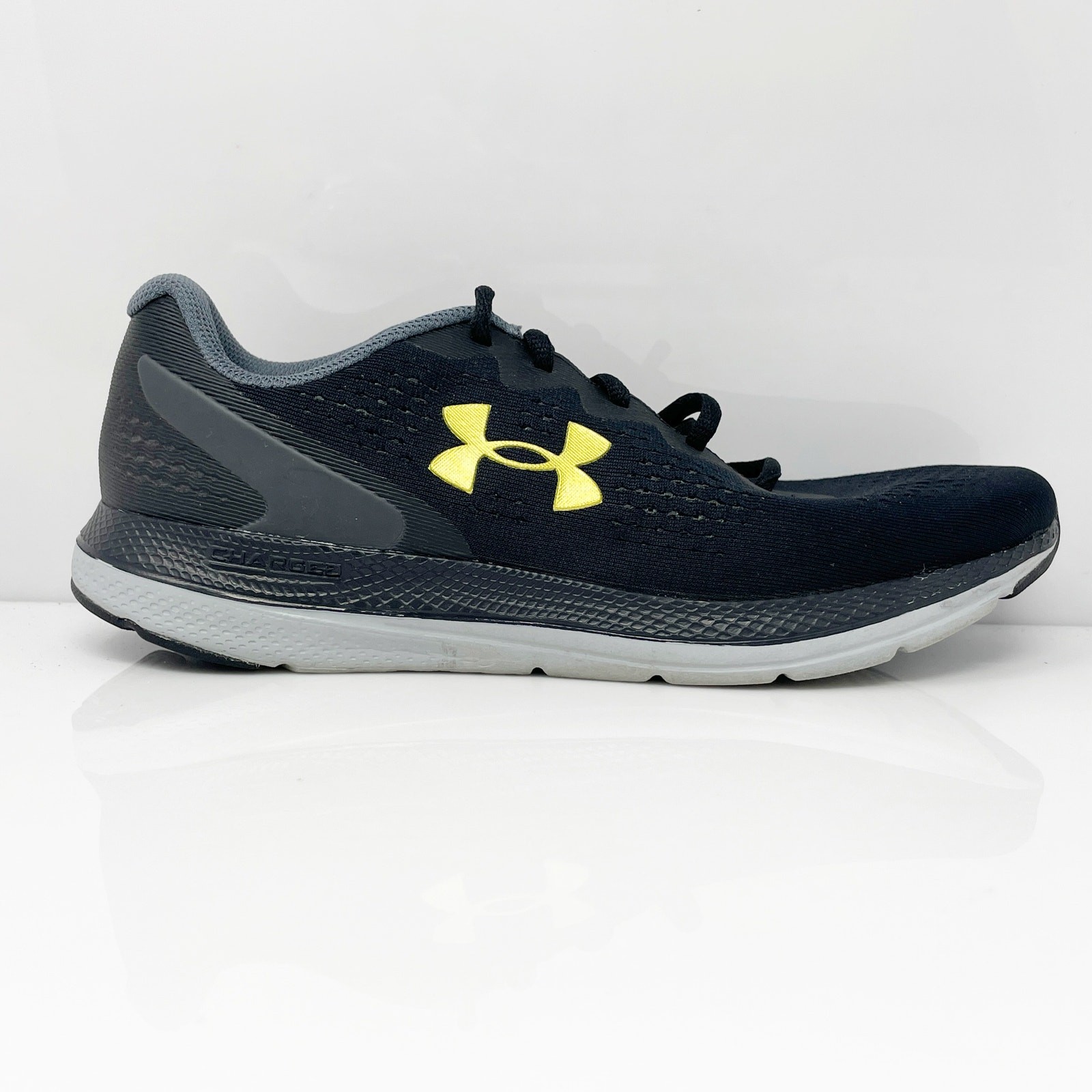 Under Armour Mens Charged Impulse 2 3024136-004 Black Running Shoes Sneakers 8.5